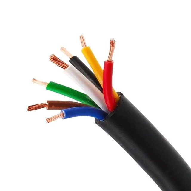 Kabel 7-adrig (1,00 mm²)  - geeignet für Anhänger, Caravans, Faltcaravans und ähnliches