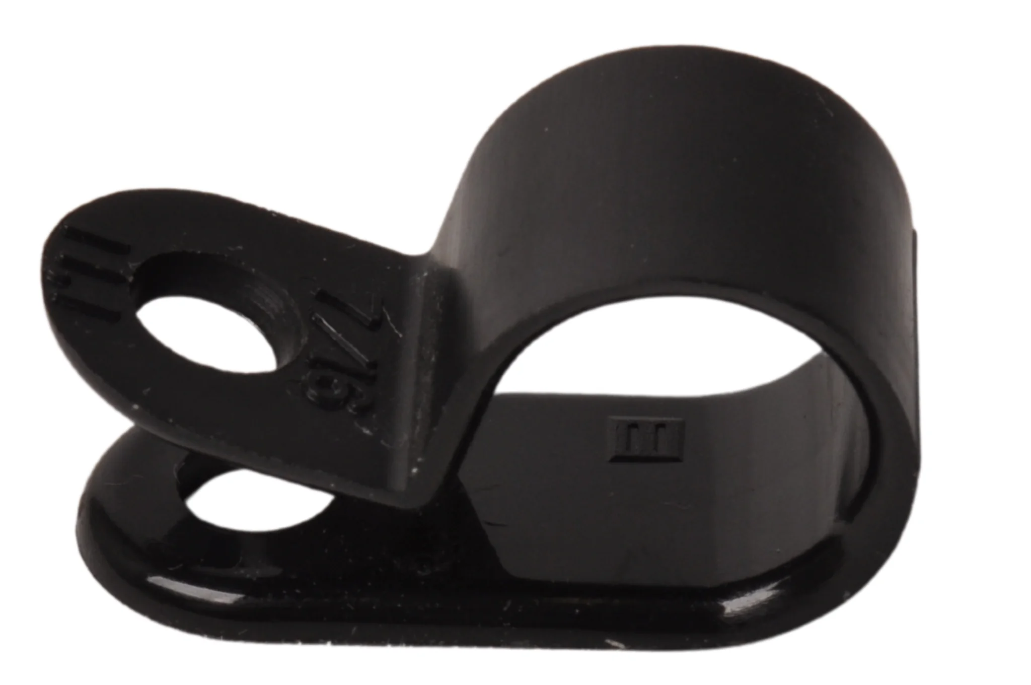 Kabelklemmen 11,1 mm schwarz zur Befestigung von Beleuchtungskabeln - 20 Stück - Image 4