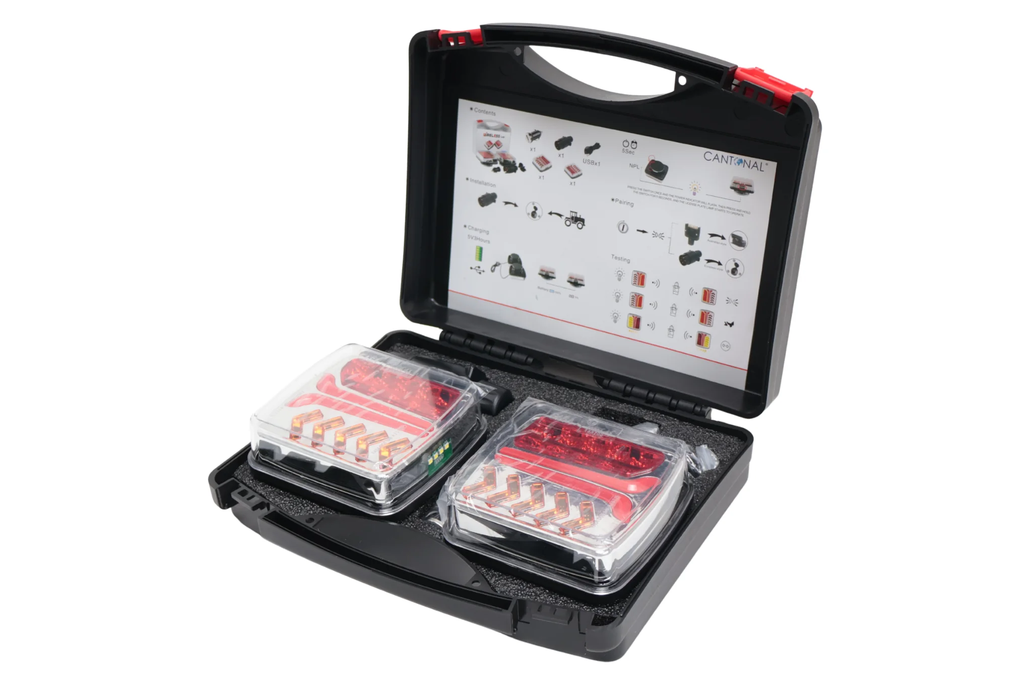 Magnetische LED Beleuchtungsset - 7 polig - dynamisch & Kabellose - Plug & Play - Image 9