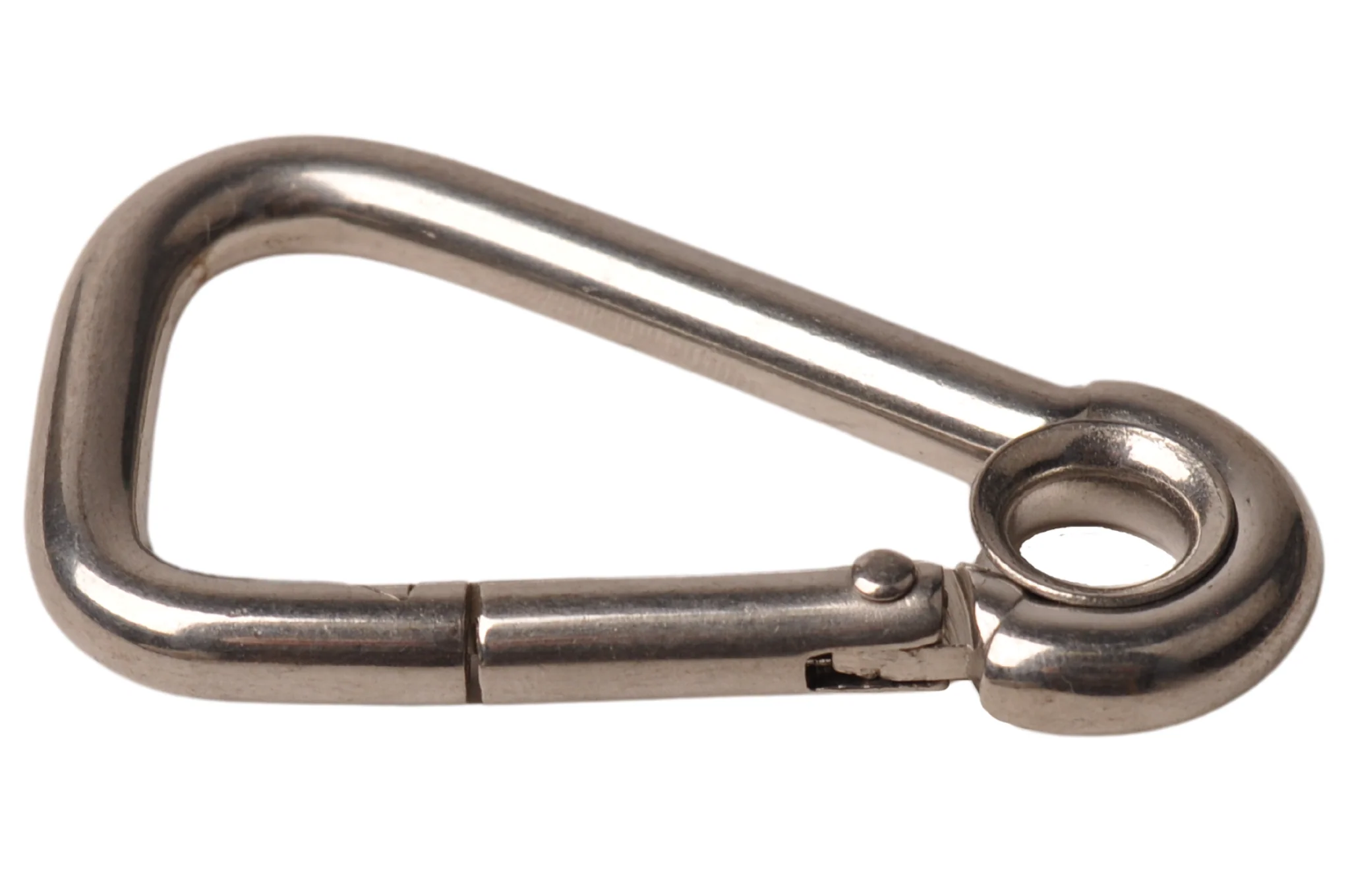 Karabinerhaken aus Edelstahl 60x6 mm - Ösendurchmesser 7 mm - Image 3
