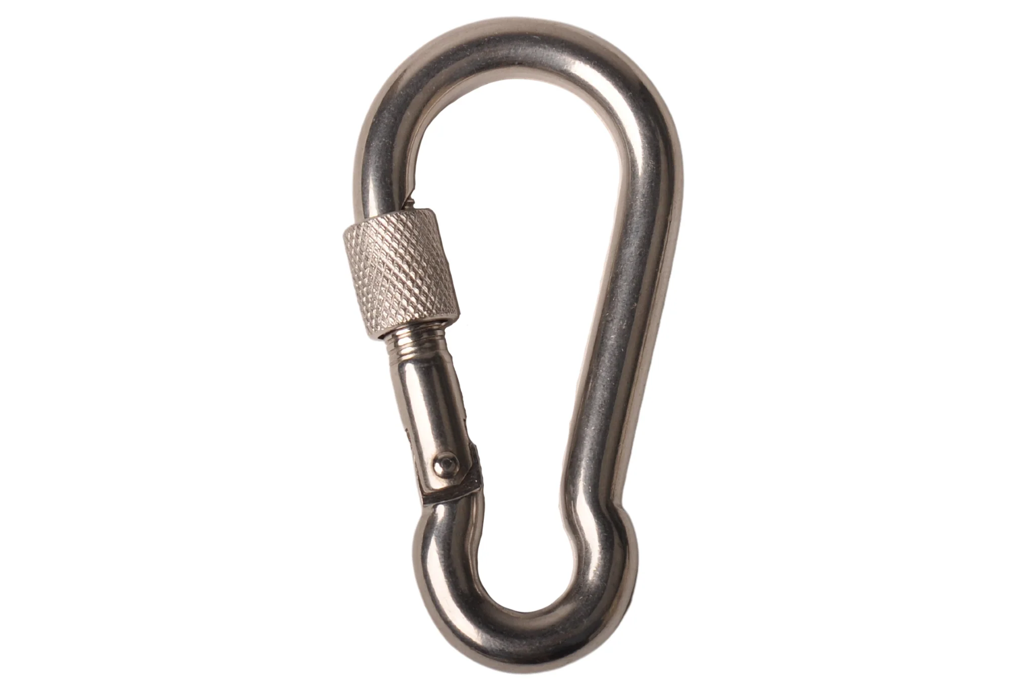 Karabinerhaken Edelstahl 80x12 mm - 12 mm Öse - Image 3