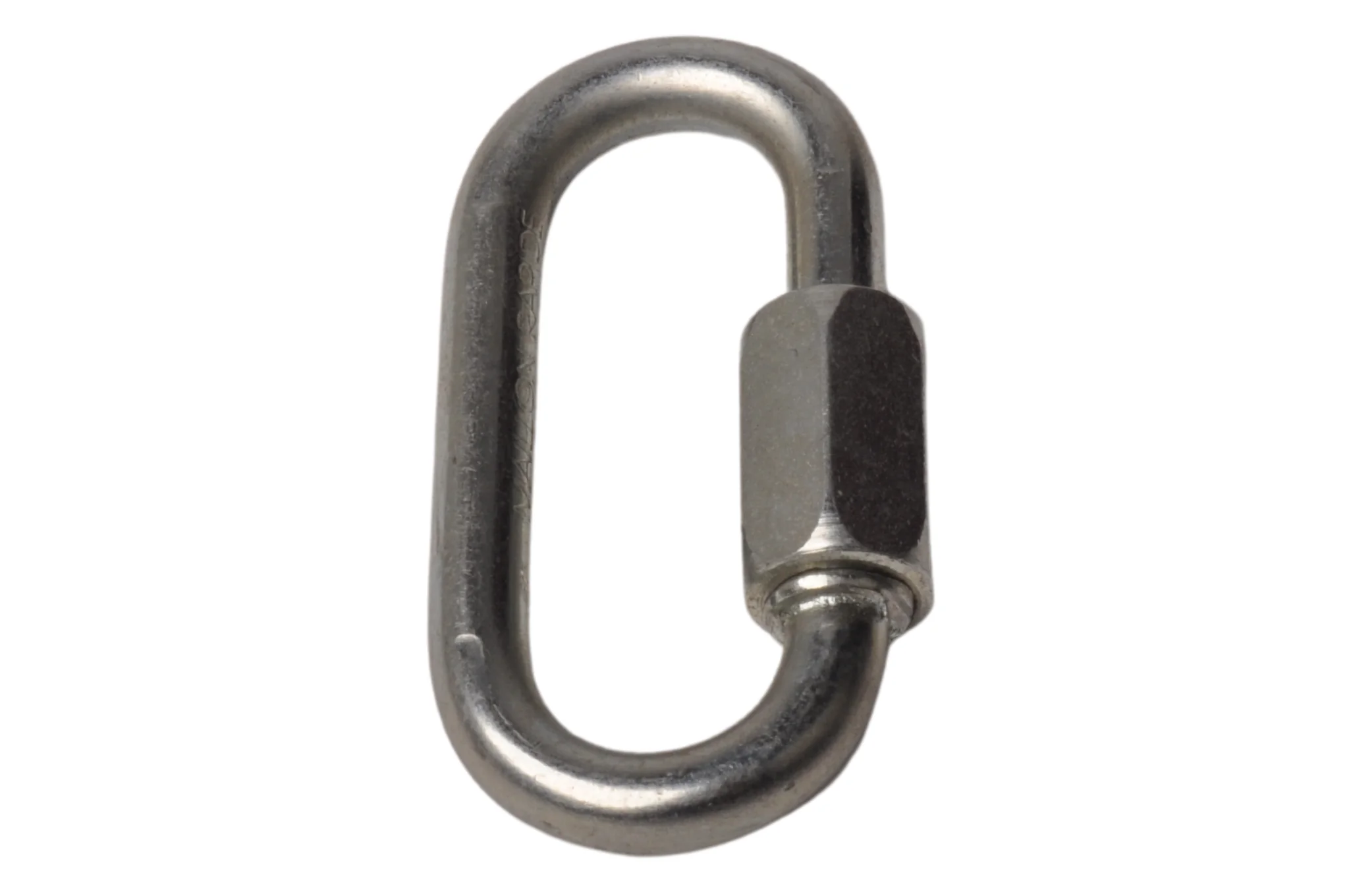 Karabinerhaken oval 6 mm