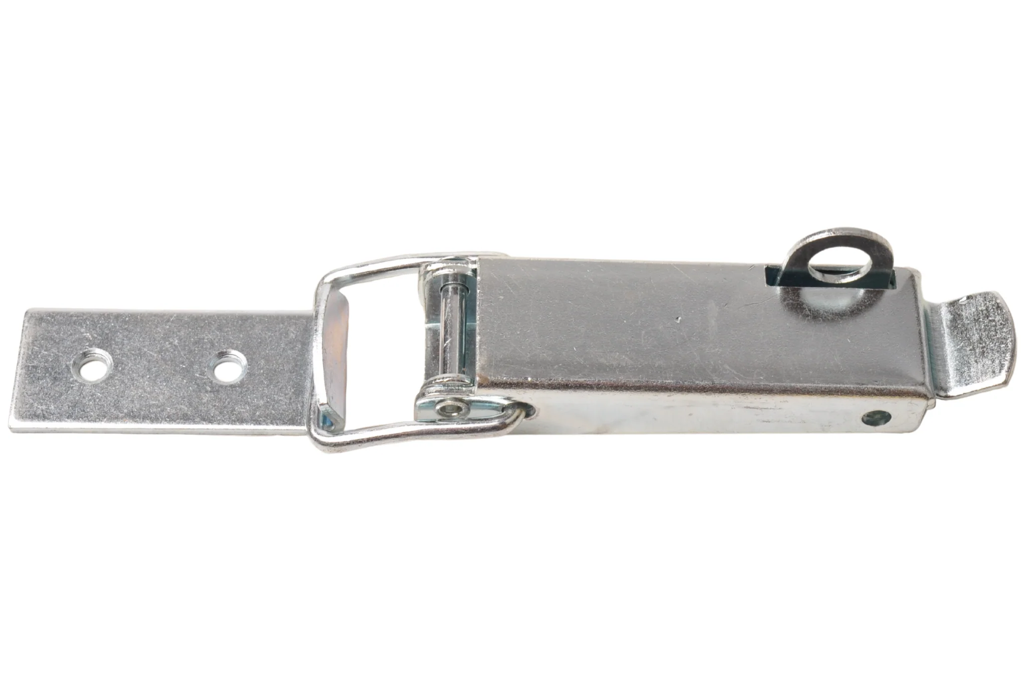 Kastenverschluss mit Haken - 130x30 mm - inklusive Schlosshaken - Hakenlänge 64 mm - Image 4