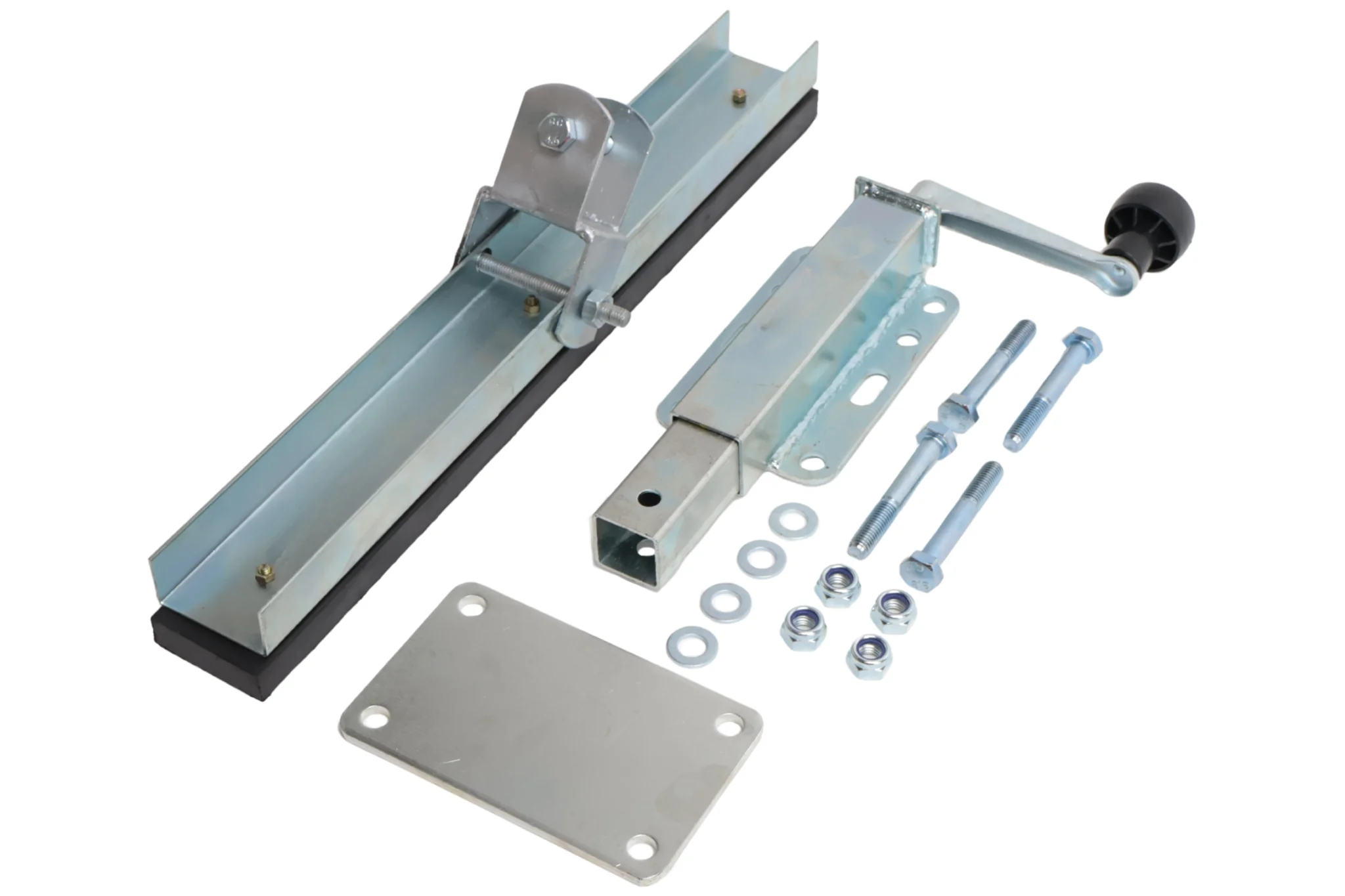 Kielstütze verstellbar mit Gummiseitenstütze - drehbar - inklusive Bootskissen - Set - Image 2