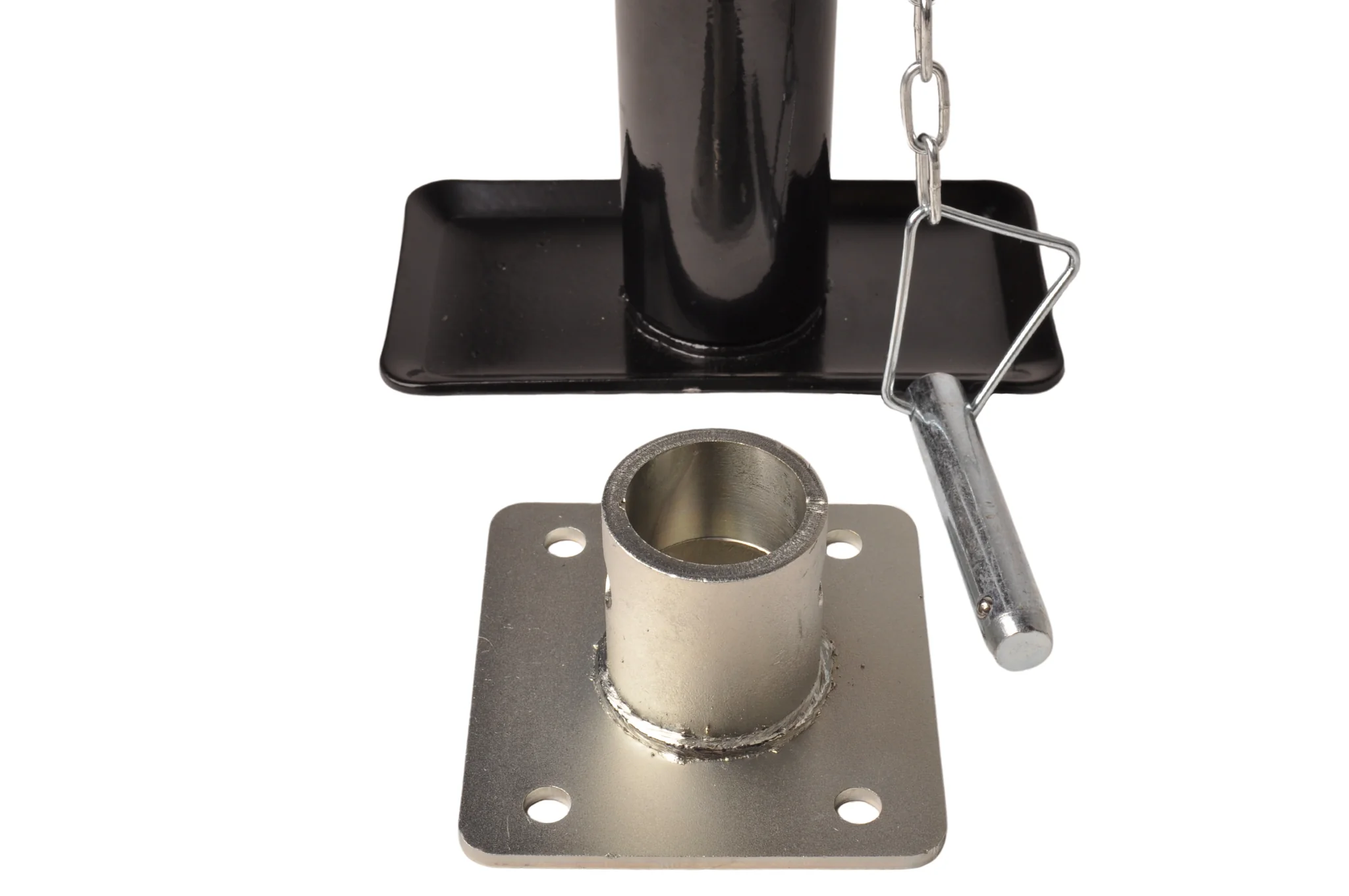 Kippbarer und ausdrehbarer Stützfuß - 43-73 cm - 1000 kg - einschließlich Flansch - Image 8