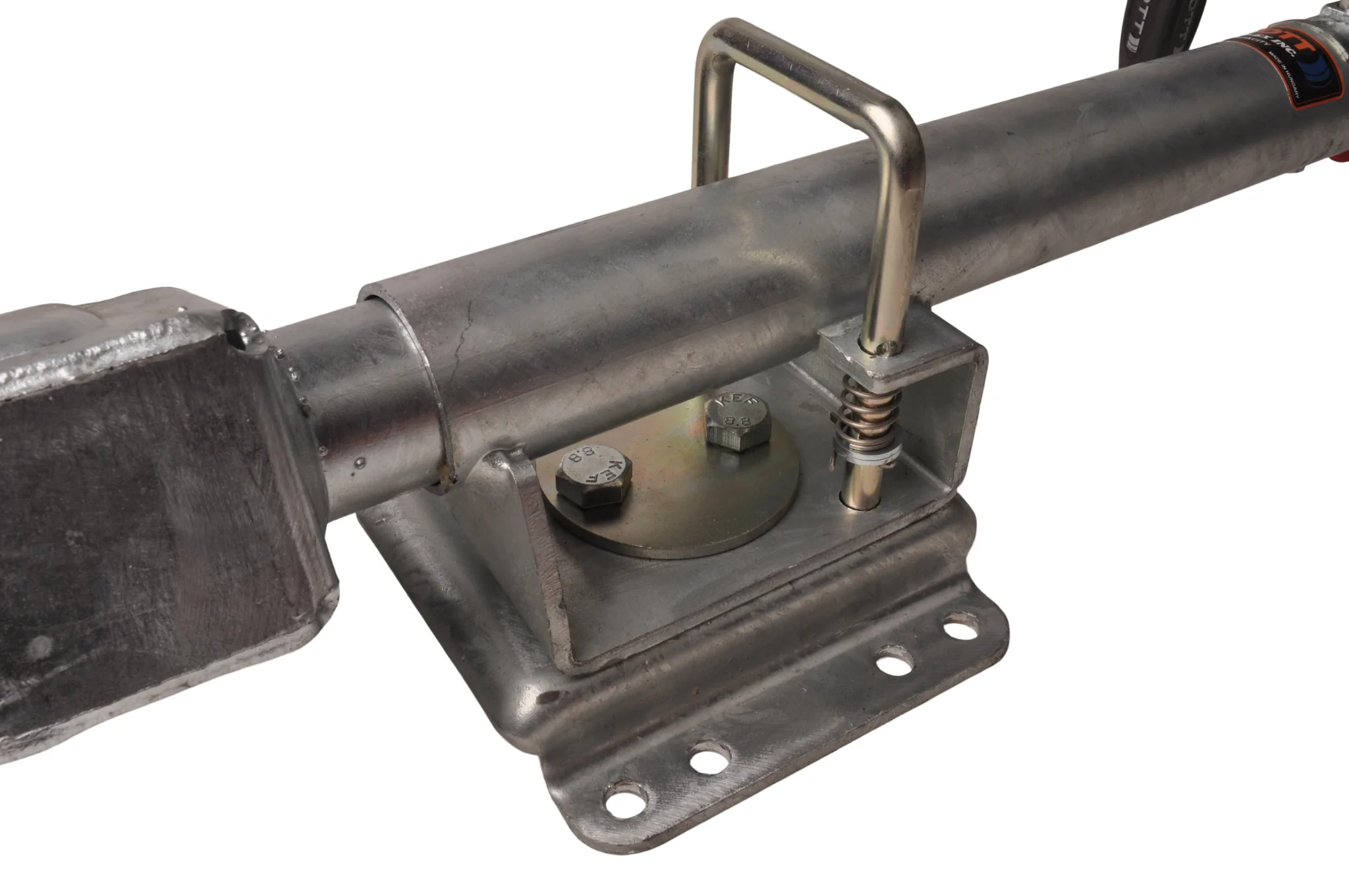 Schwenkbares Stützrad - 60 mm - Tragfähigkeit: 150 kg - Seitenkurbel - Image 6