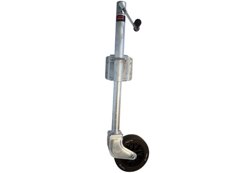 Schwenkbares Stützrad - 60 mm - Tragfähigkeit: 150 kg - Seitenkurbel - Image 9
