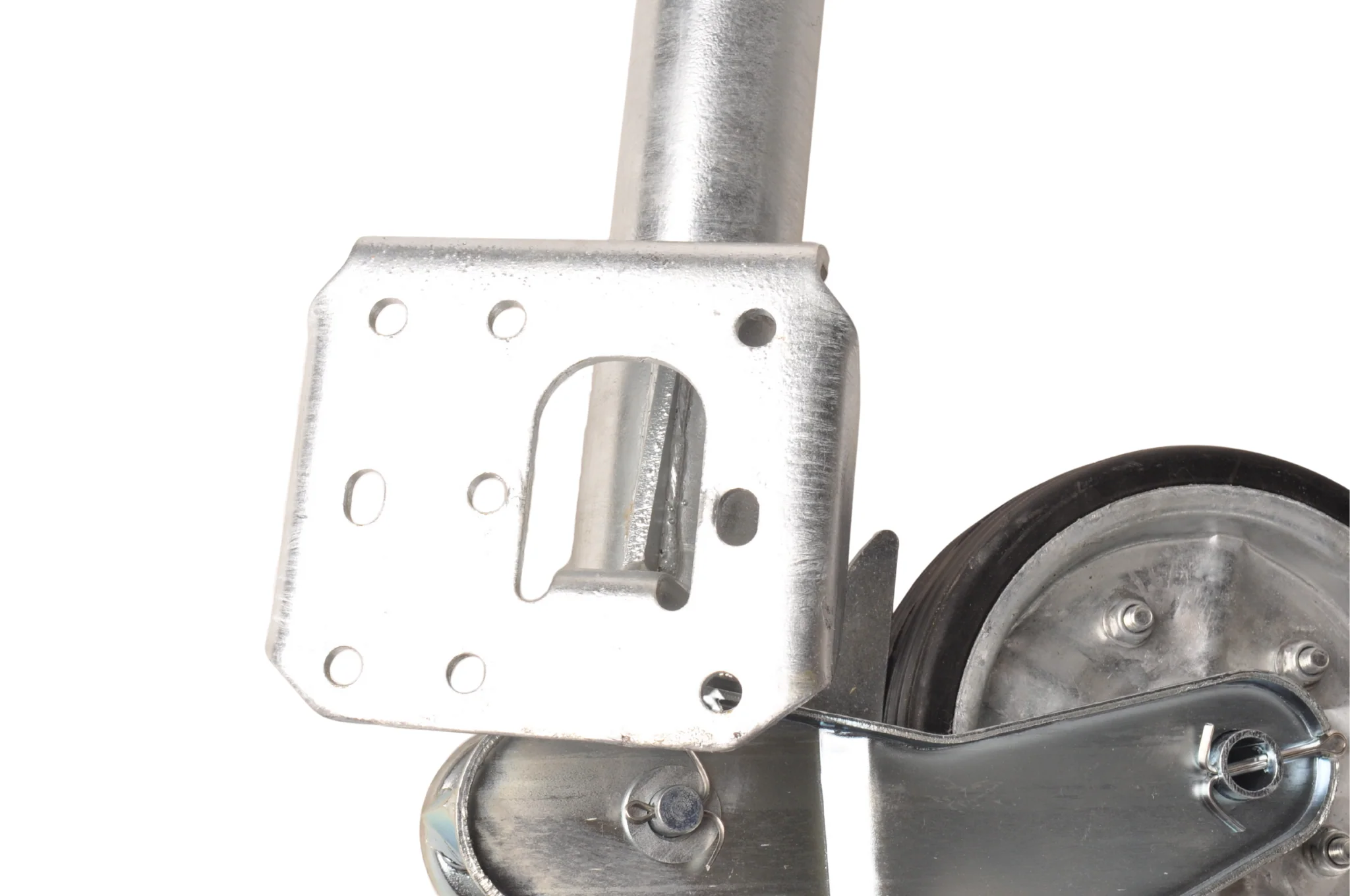 Automatisch einklappbares Stützrad - 60 mm - Tragfähigkeit: 500 kg - Image 4