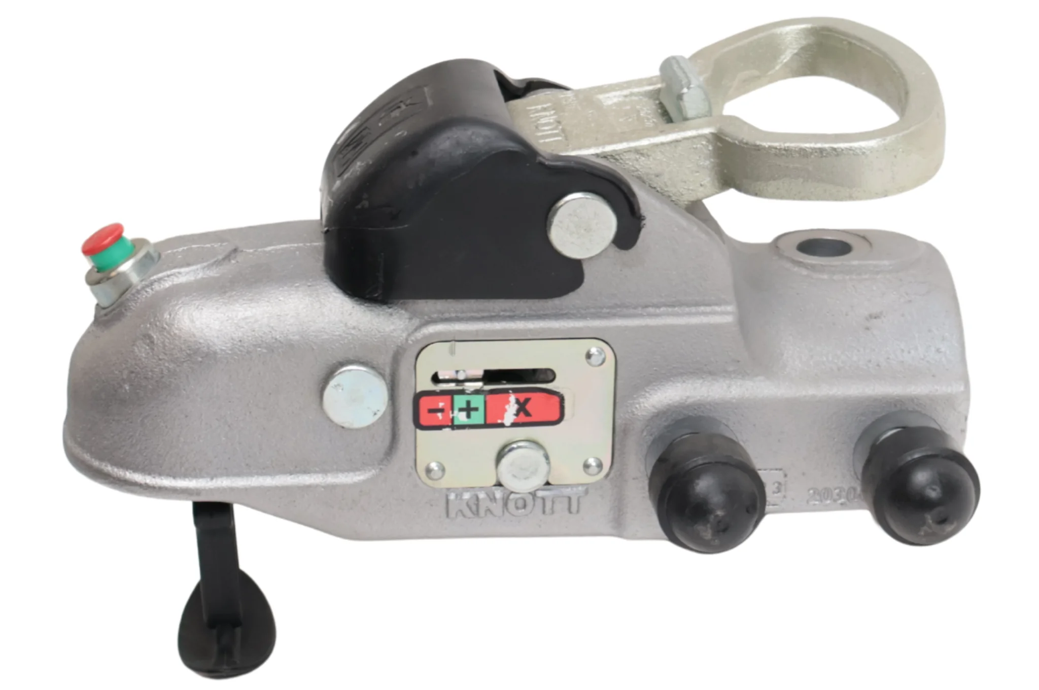 Knott AV35 - rund 60 mm - 3500 kg - gebremste Kugelkupplung mit integriertem Schloss - Image 3