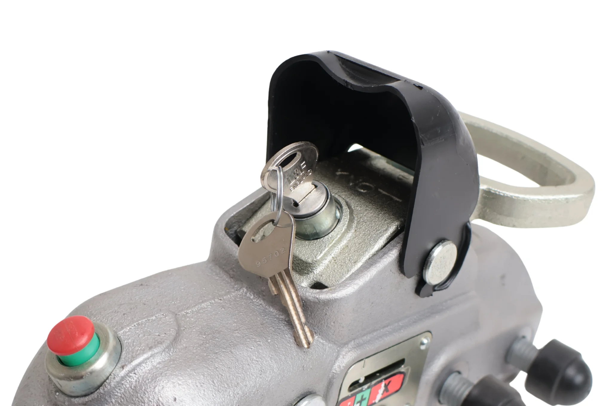 Knott AV35 - rund 60 mm - 3500 kg - gebremste Kugelkupplung mit integriertem Schloss - Image 7