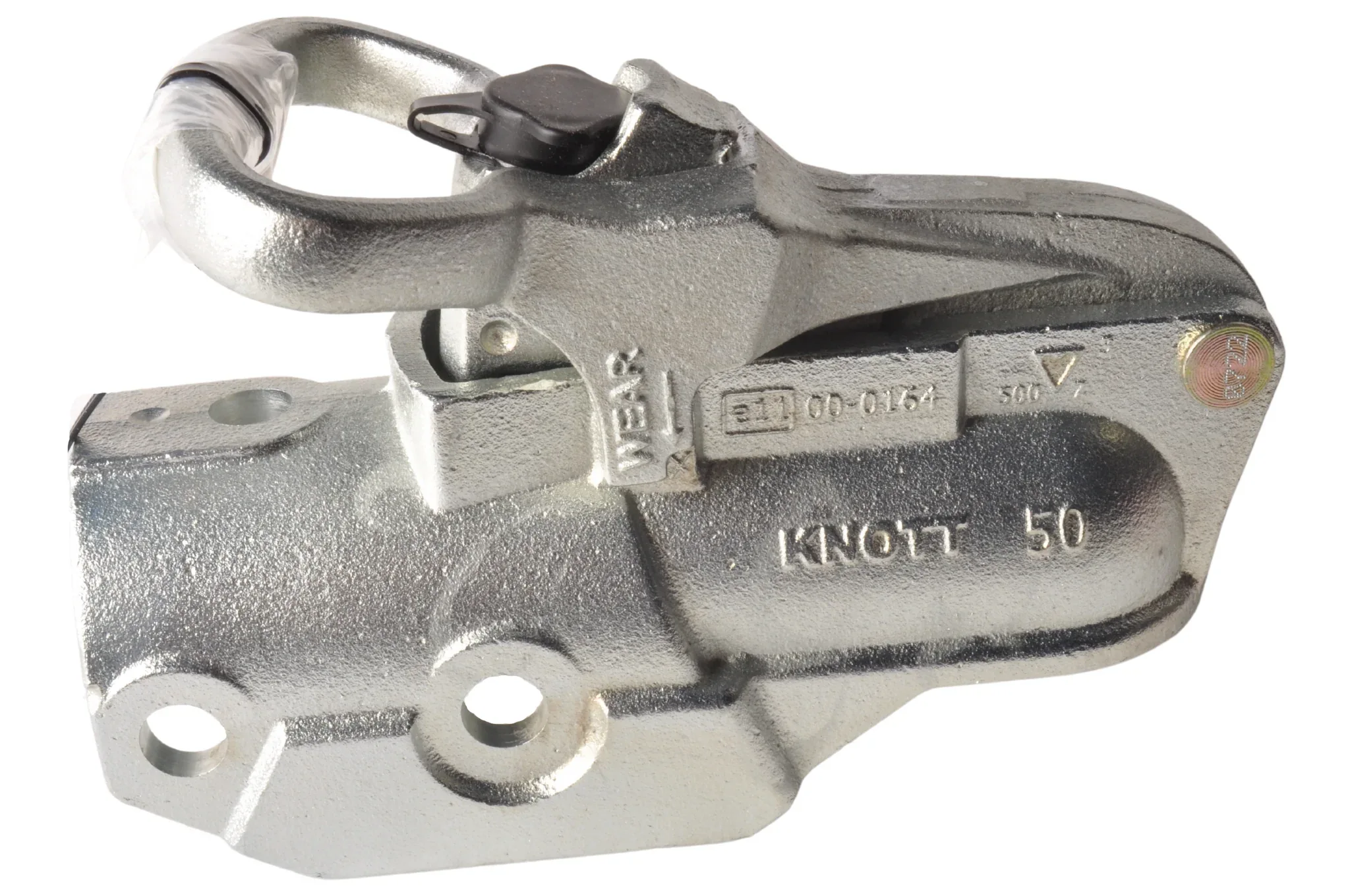 Knott AV50 - rund 60 mm - 3500 kg - gebremste Kugelkupplung mit integriertem Schloss - Image 2