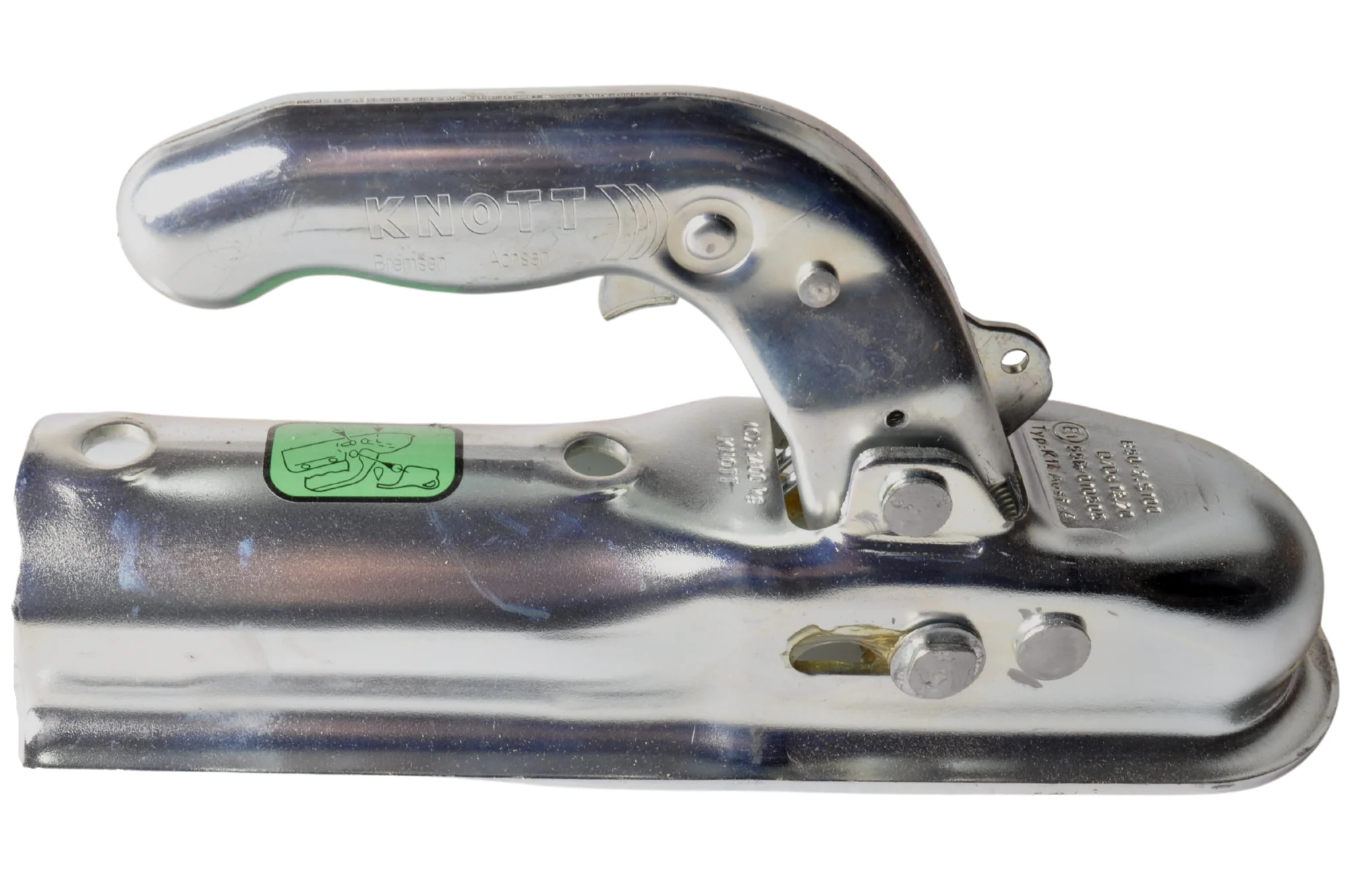 Knott K14A - rund 50 mm - 1400 kg - ungebremste Kugelkupplung - Image 2
