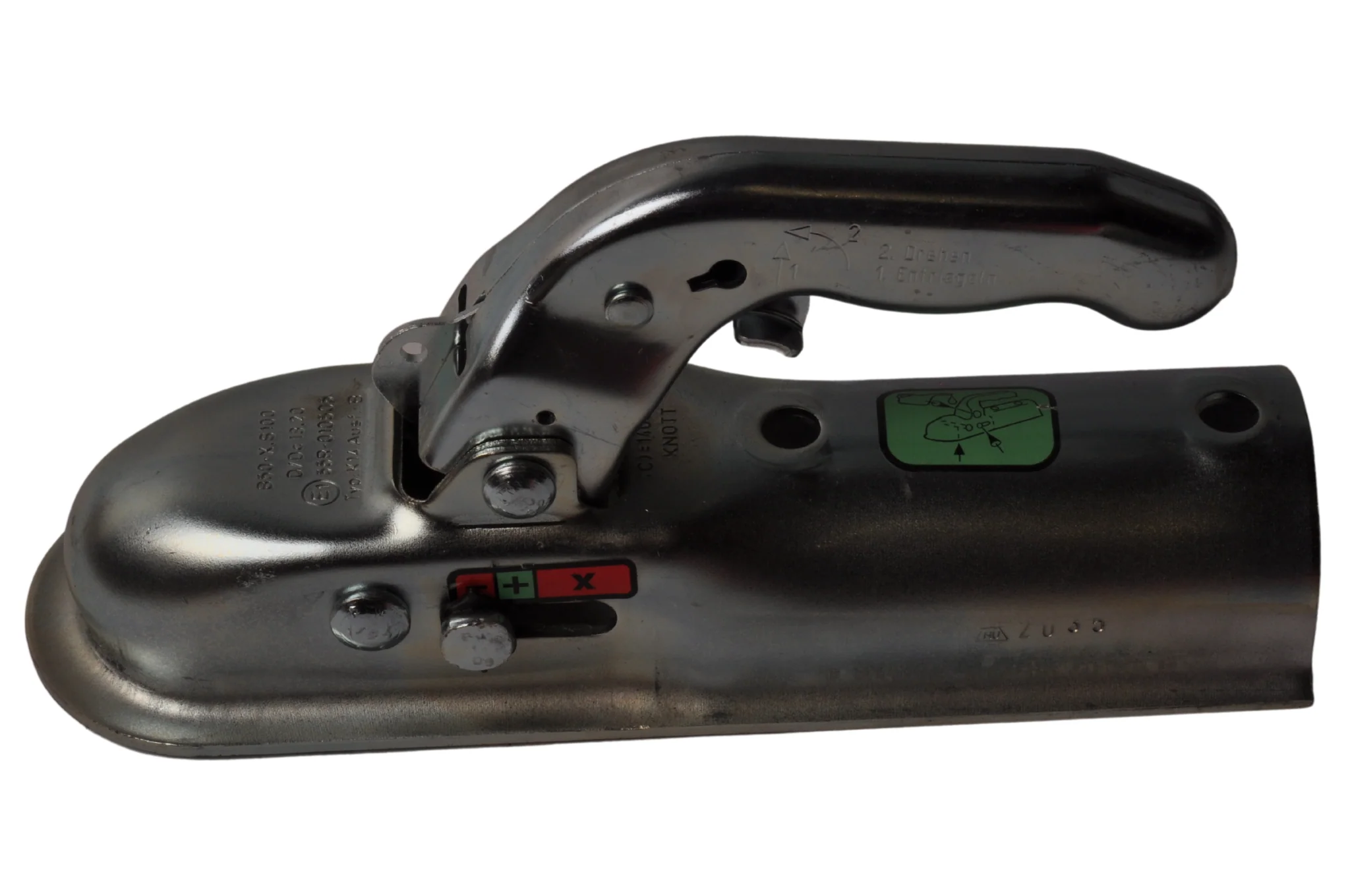 Knott K14B - rund 60 mm - 1400 kg - ungebremste Kugelkupplung - Image 2