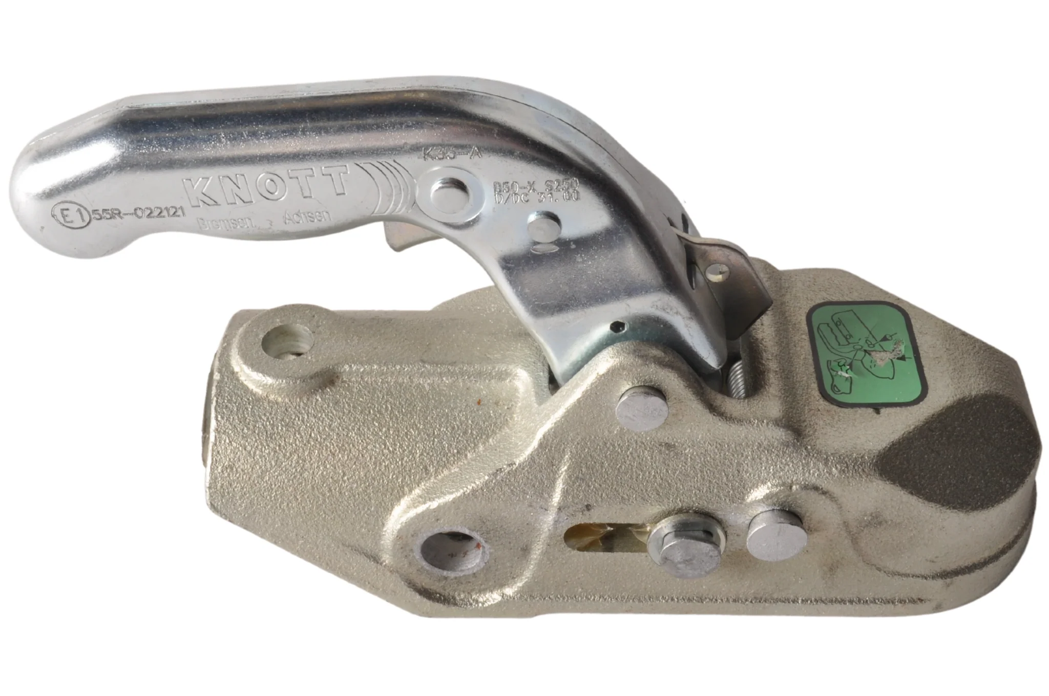 Knott KF35B - rund 45/50 mm - 3500 kg - gebremste Kugelkupplung - Image 2
