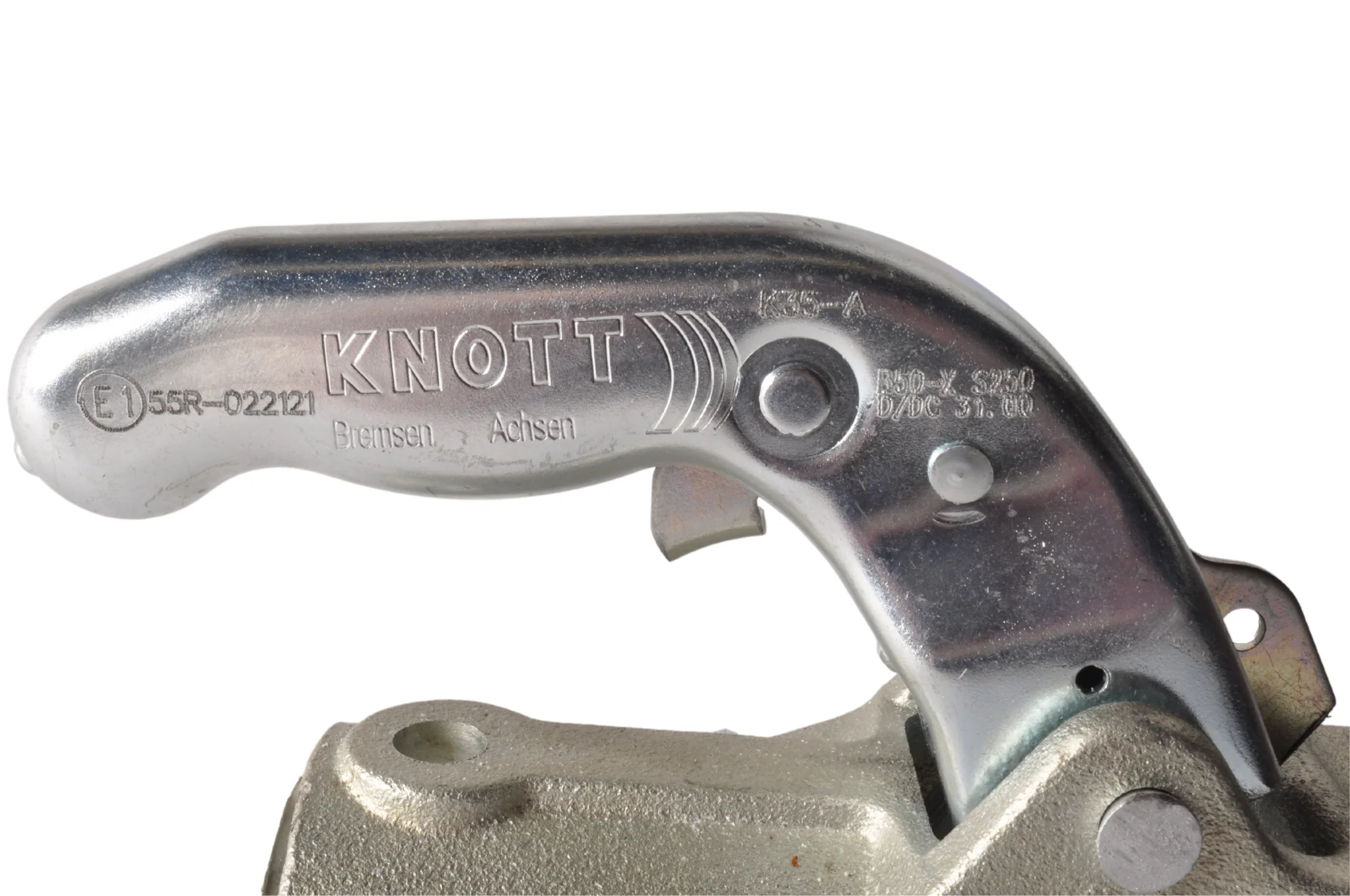 Knott KF35B - rund 45/50 mm - 3500 kg - gebremste Kugelkupplung - Image 3