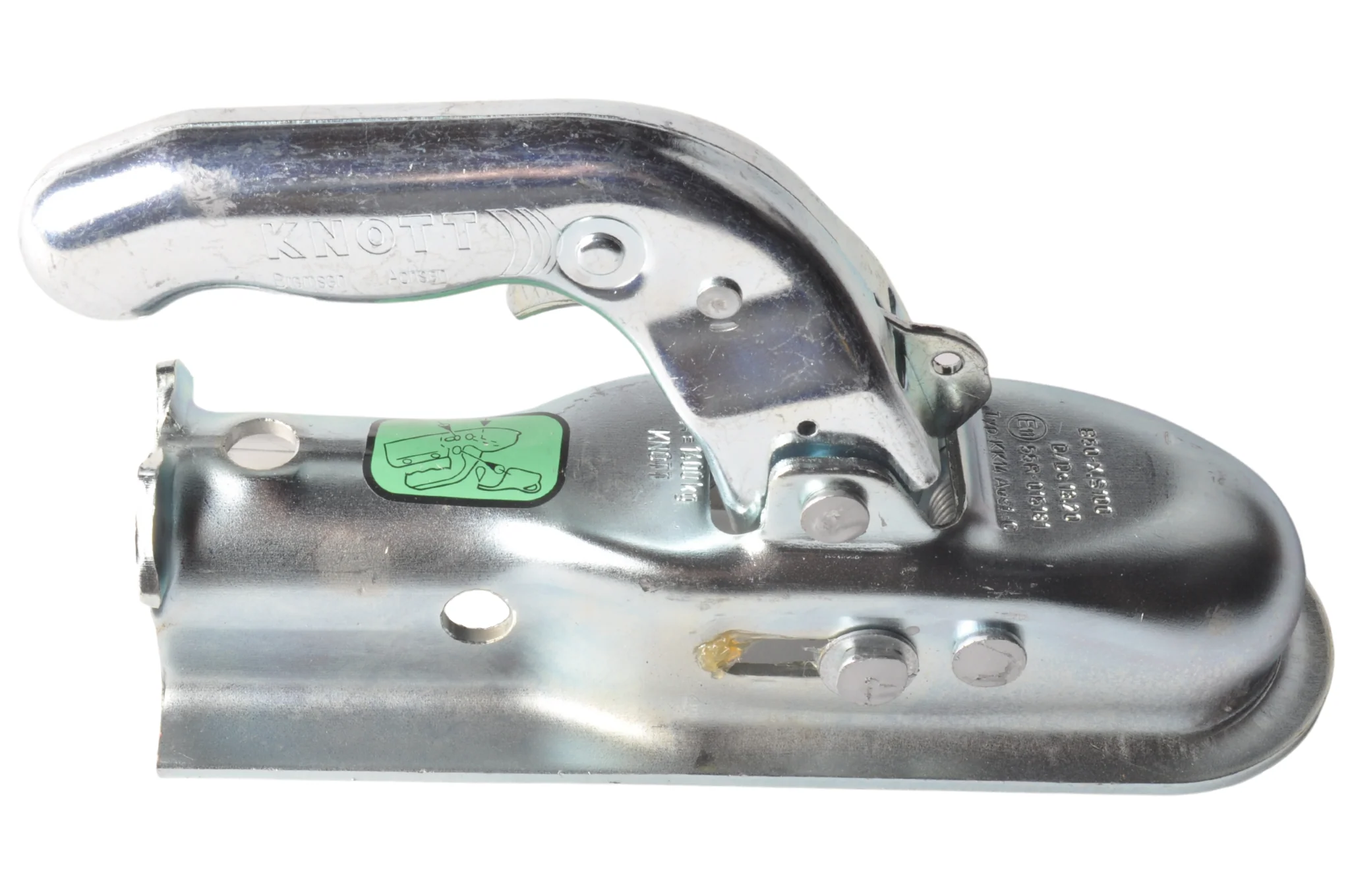 Knott KK14C - rund 35 mm - 1400 kg - gebremste Kugelkupplung - Image 2