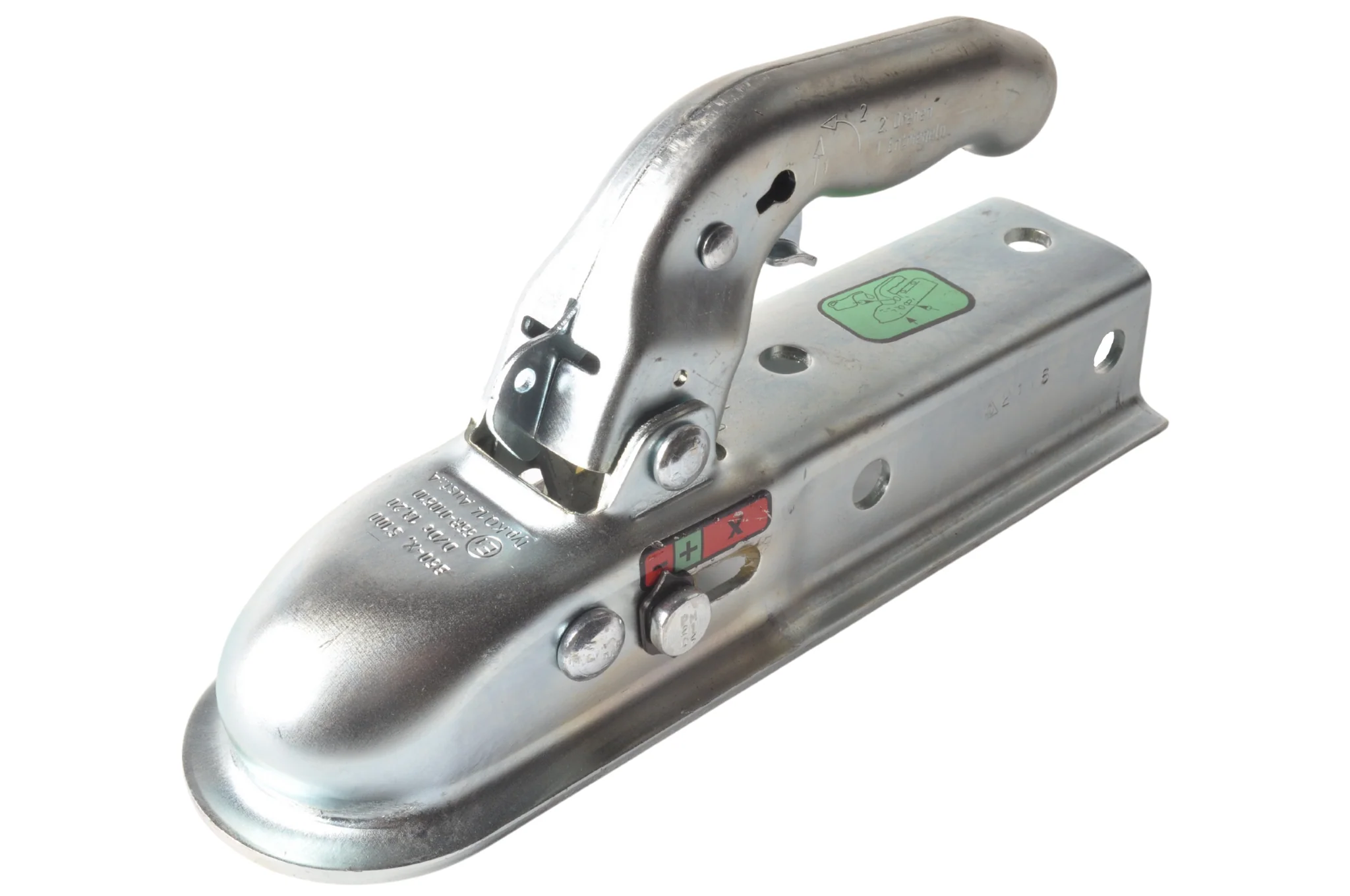 Knott KQ14A - Rohr 50 mm - 1400 kg - ungebremste Kugelkupplung