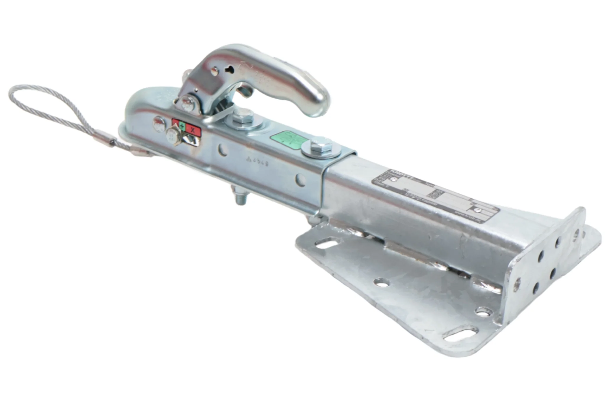 Knott V-Deichsel - 50 mm Rohr - 750 kg - ungebremste Kugelkupplung - Image 5
