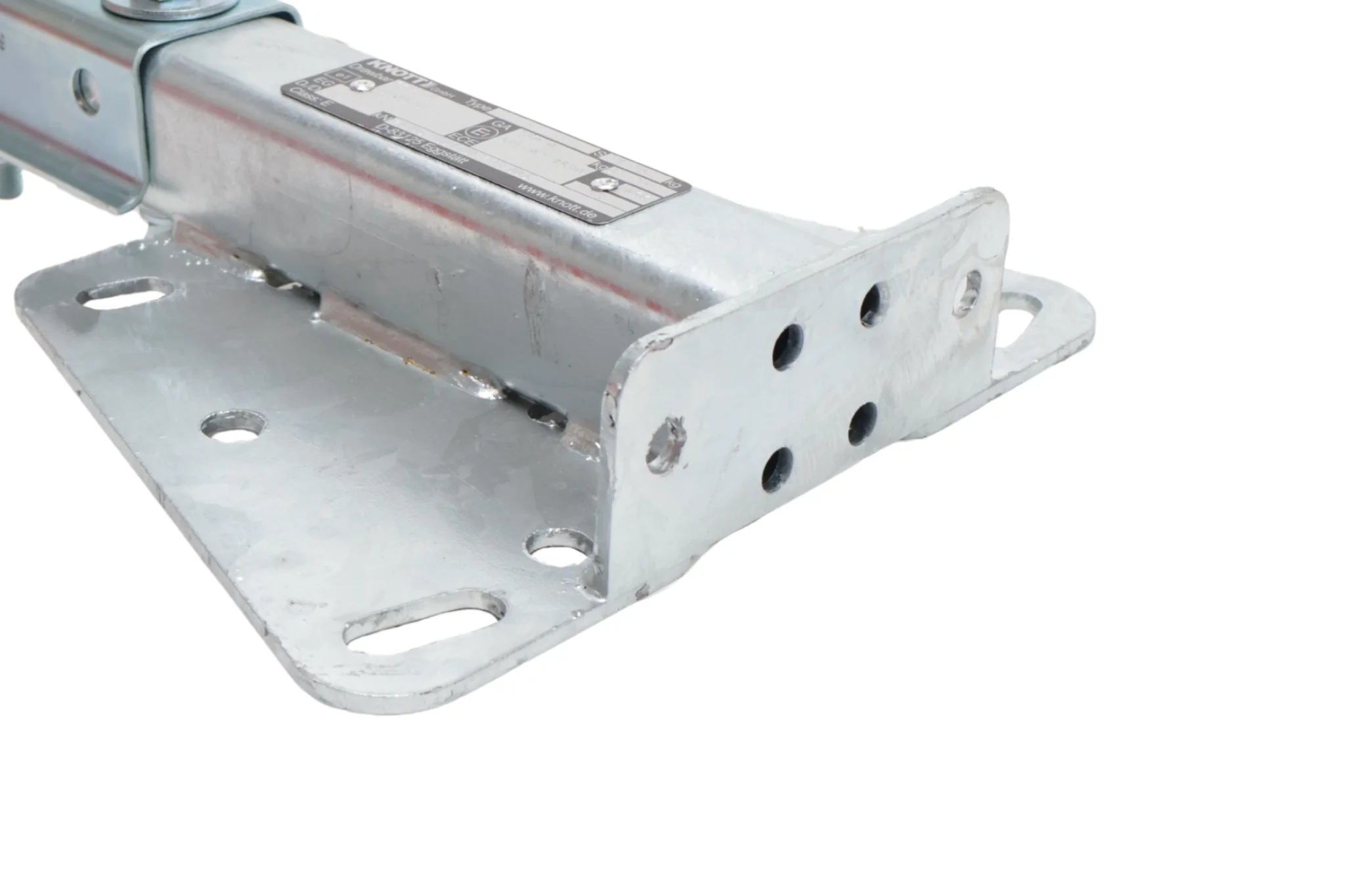 Knott V-Deichsel - 50 mm Rohr - 750 kg - ungebremste Kugelkupplung - Image 6