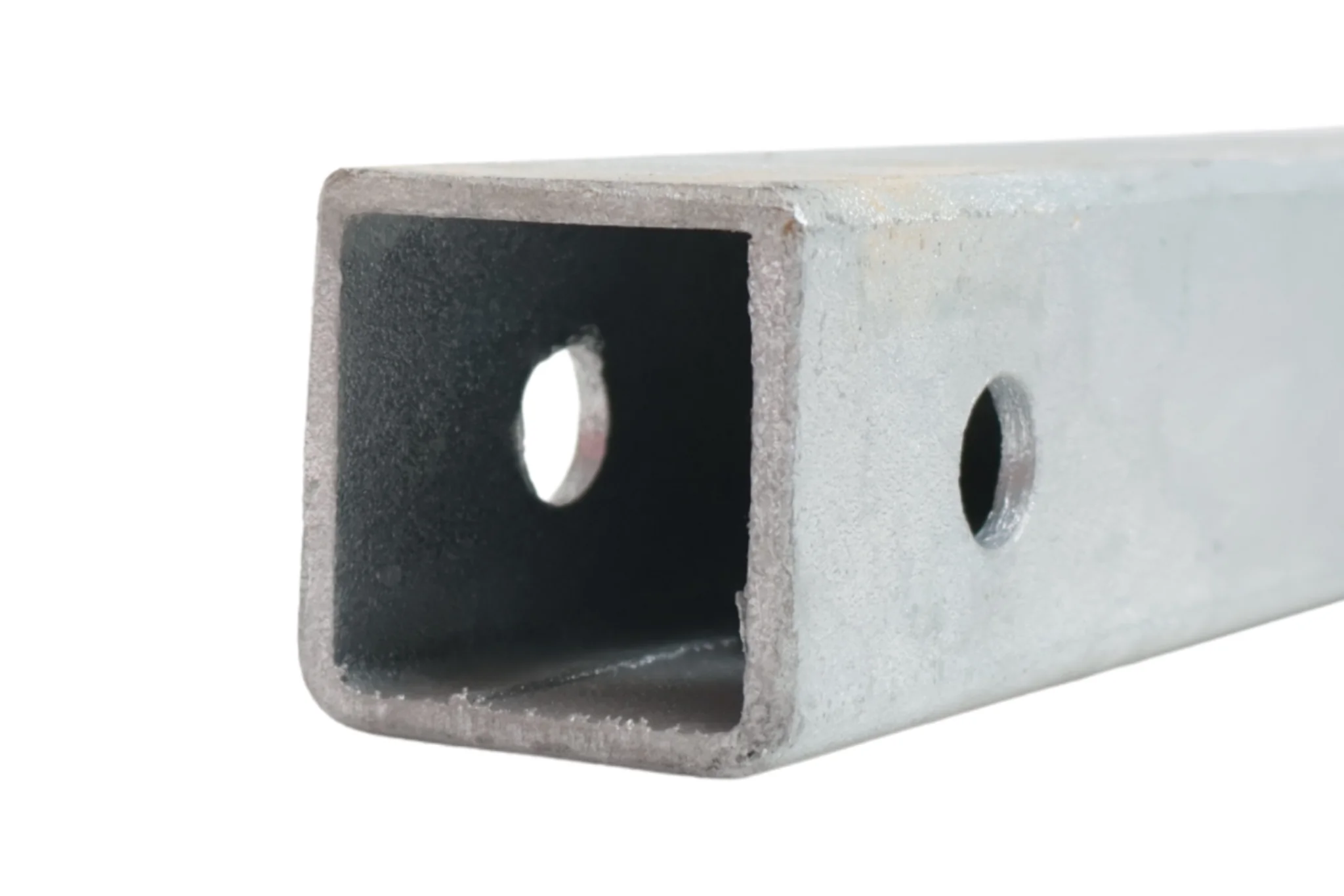 Verstellrohr aus verzinktem Stahl - Muffe 40x40x400 mm - Image 4