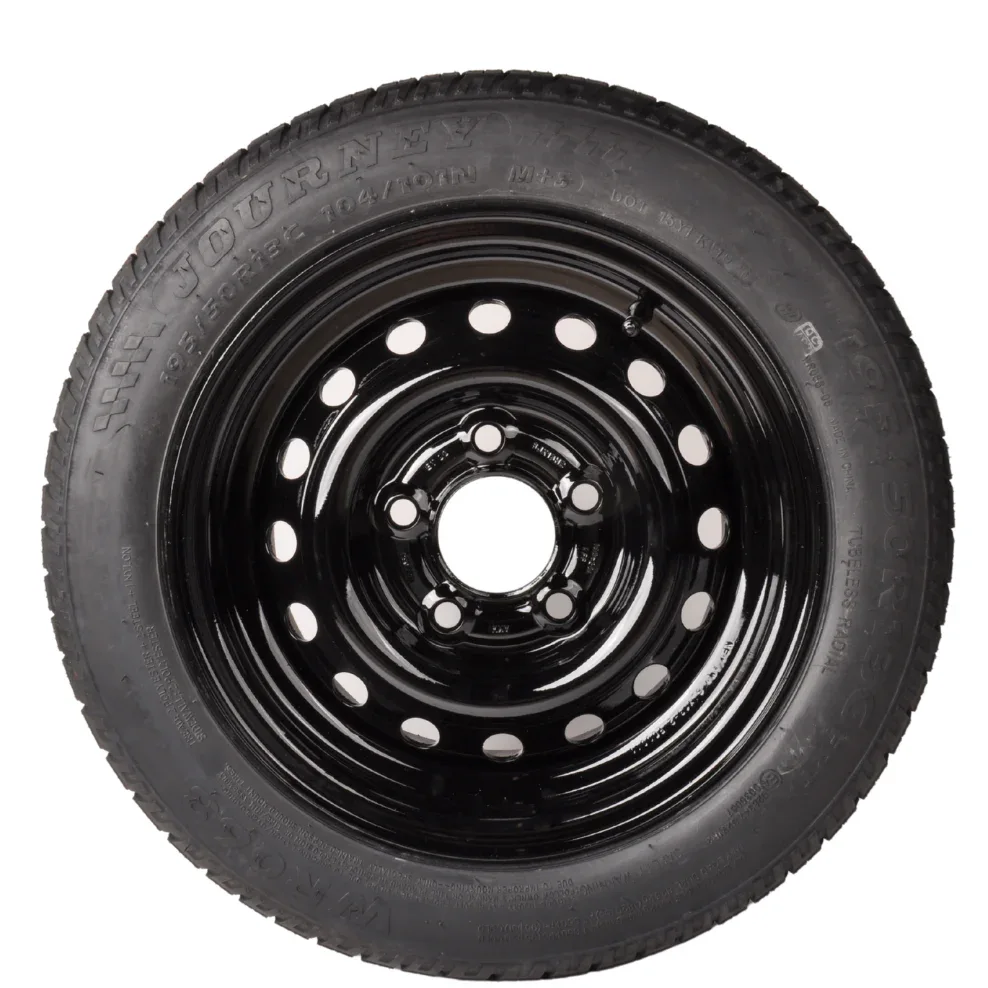 Komplettrad Anhänger - 195/50R13C - schwarze felge - Lochkreis: 5x112 - Tragfähigkeit: 900kg - Nabendurchmesser: 67 mm