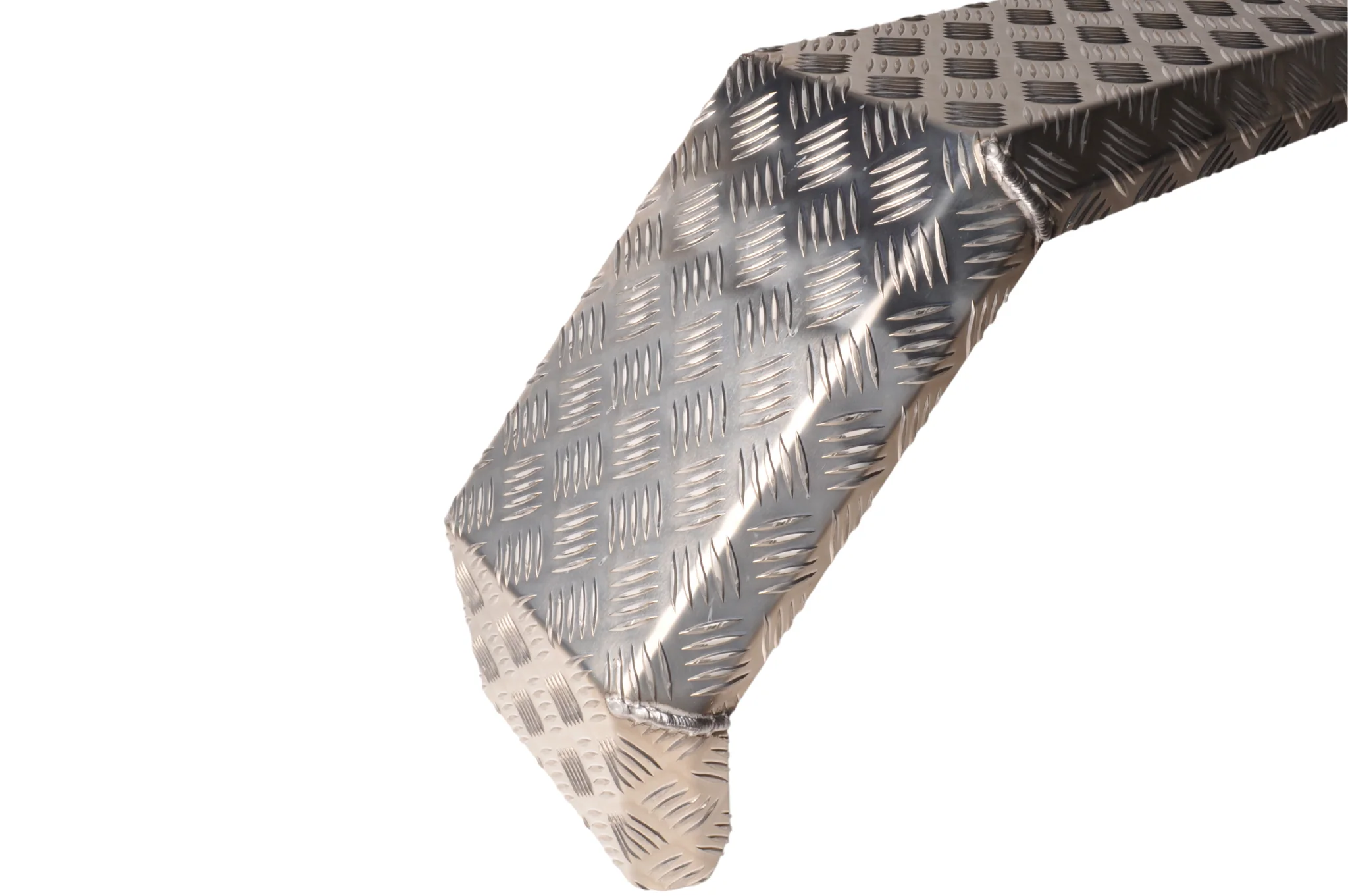 De Haan THMAQ 23150 - Aluminium-Riffelblech Tandem Kotflügel - 5-kantig - Image 3