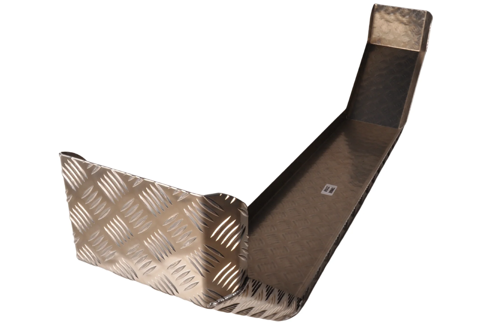 De Haan THMAQ 23150 - Aluminium-Riffelblech Tandem Kotflügel - 5-kantig - Image 4
