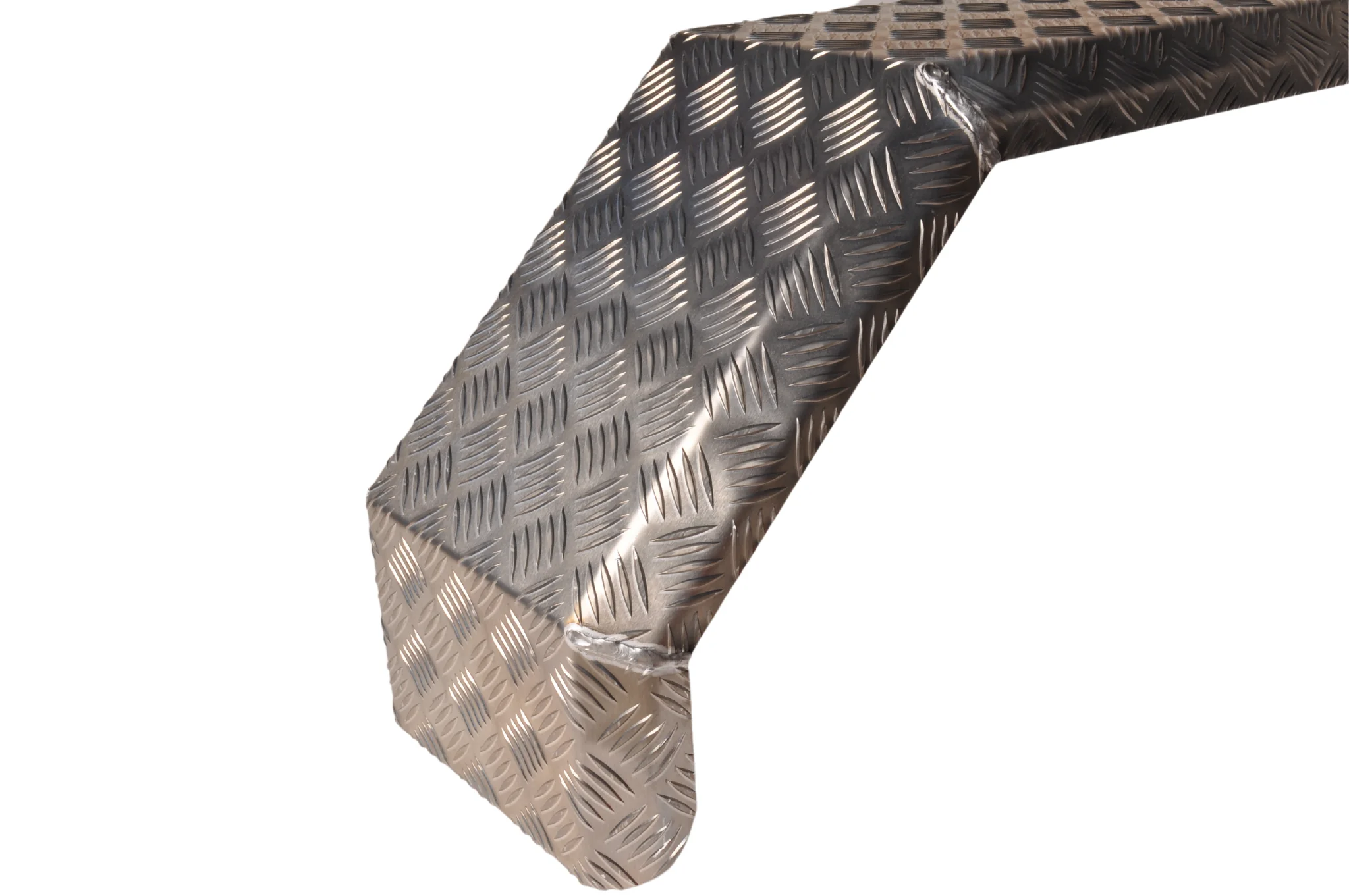 De Haan THMAQ 24150 - Aluminium-Riffelblech Tandem kotflügel - 5-kantig - Image 3