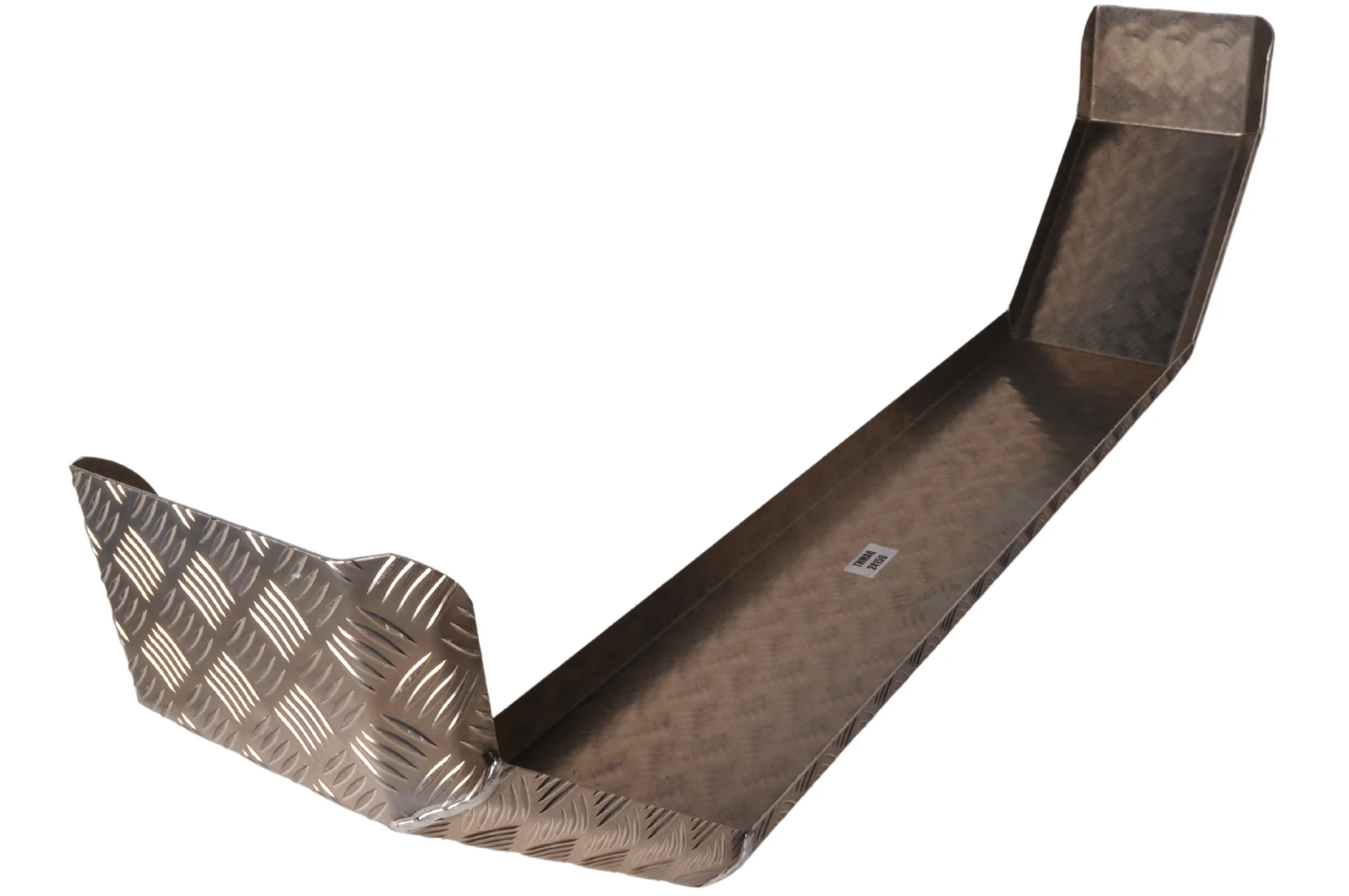 De Haan THMAQ 24150 - Aluminium-Riffelblech Tandem kotflügel - 5-kantig - Image 4