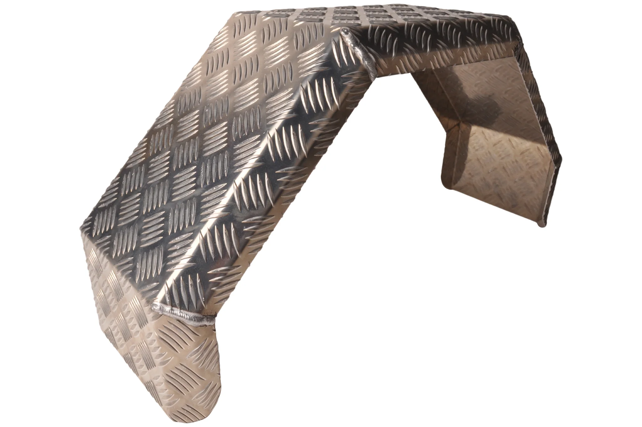 De Haan HMAQ 2480 - Aluminium-Riffelblech-Kotflügel