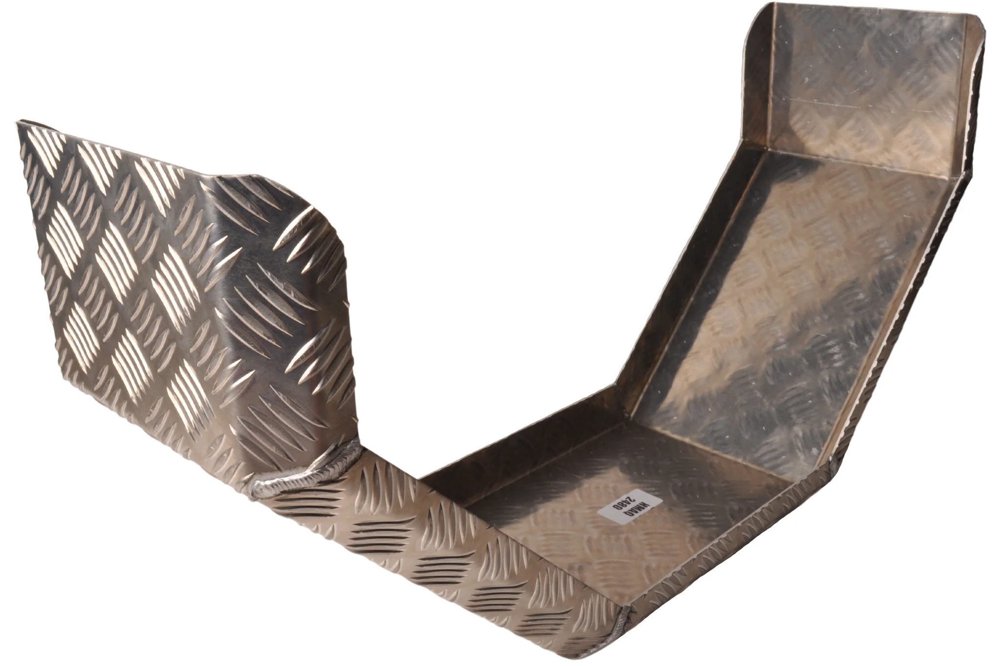 De Haan HMAQ 2480 - Aluminium-Riffelblech-Kotflügel - Image 4