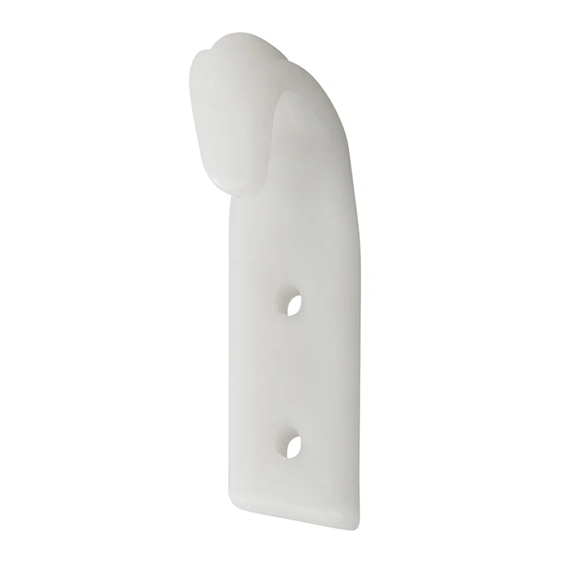 Schraubbarer Kunststoffhaken - 65x20 mm - 1 Stück - Image 3
