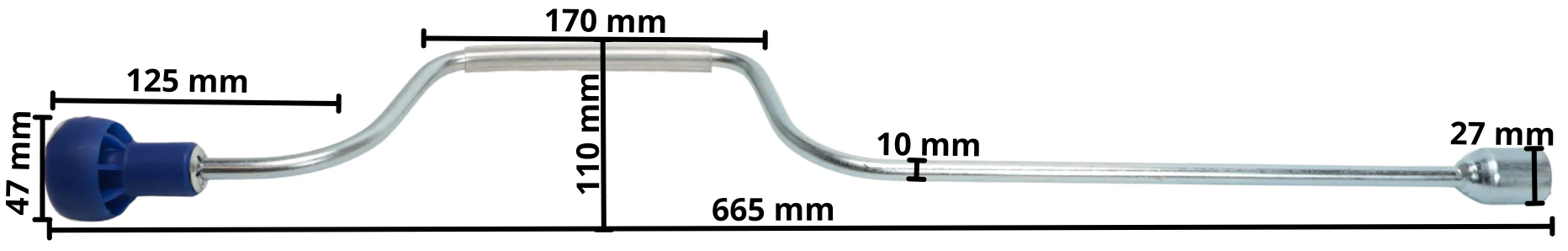 Kurbel für Eckstütze/Kurbelstütze - Image 6