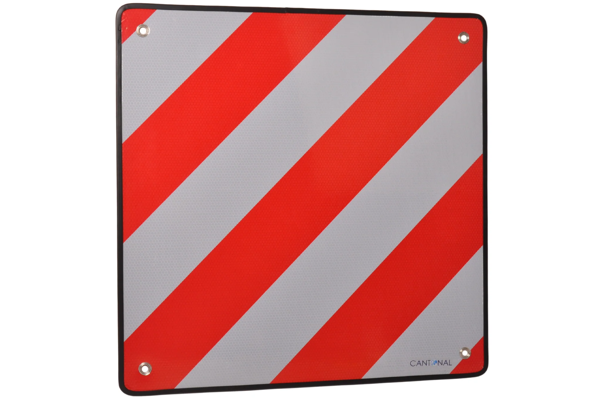 Warntafel für Italien und Spanien 50 x 50 cm – Aluminium