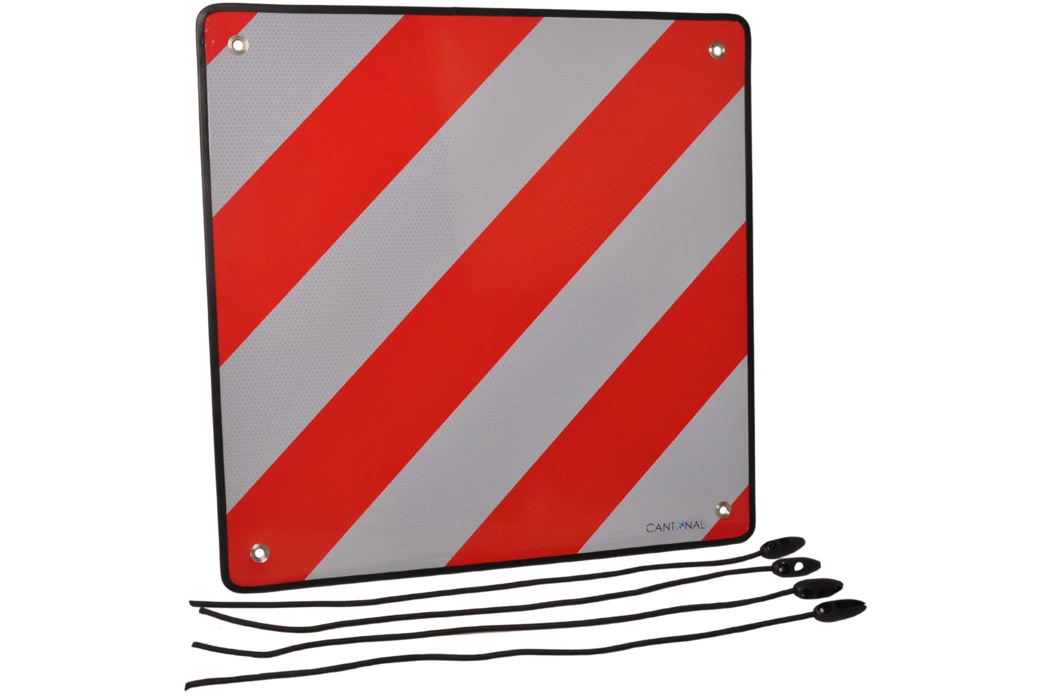 Warntafel für Italien und Spanien 50 x 50 cm – Aluminium - Image 3