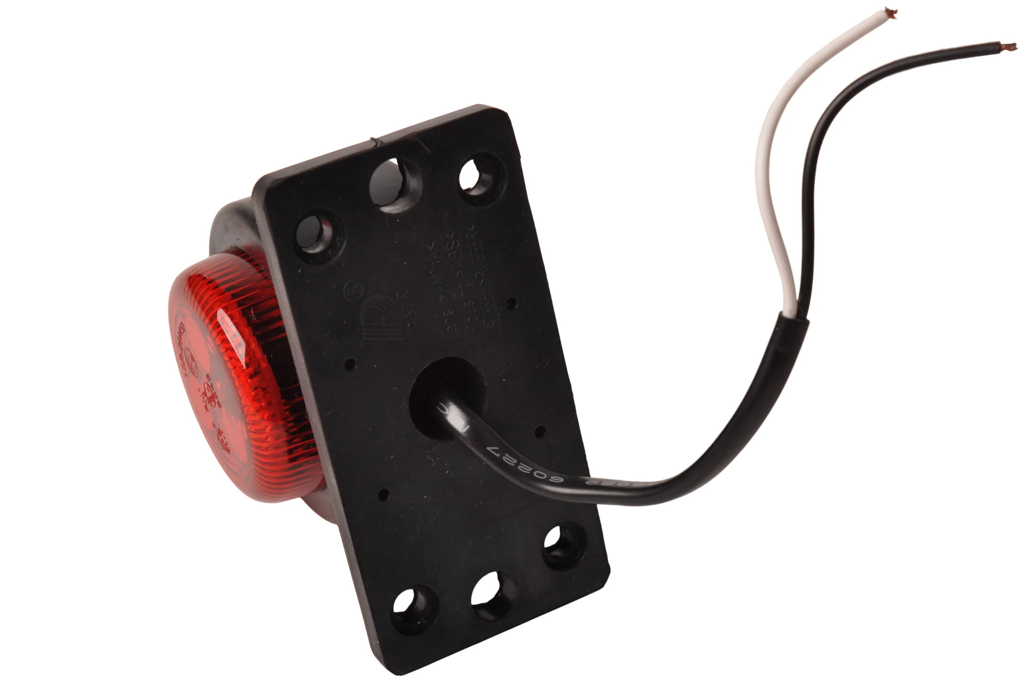 LED Begrenzungsleuchte rot/weiß 40x90x75 mm - Image 5