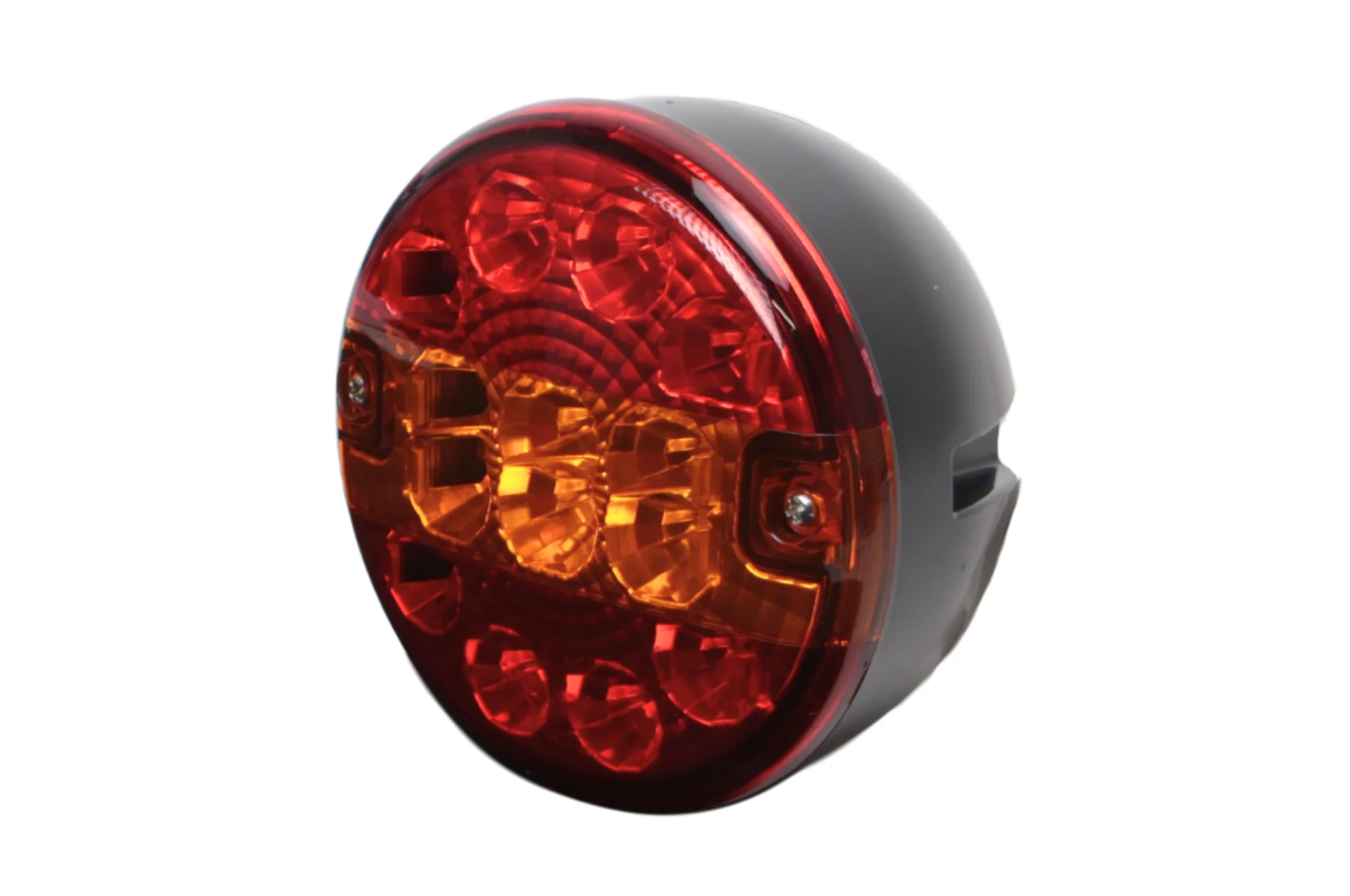 Anhänger Rückleuchte - Cantonal LED - rund - 140x80 mm