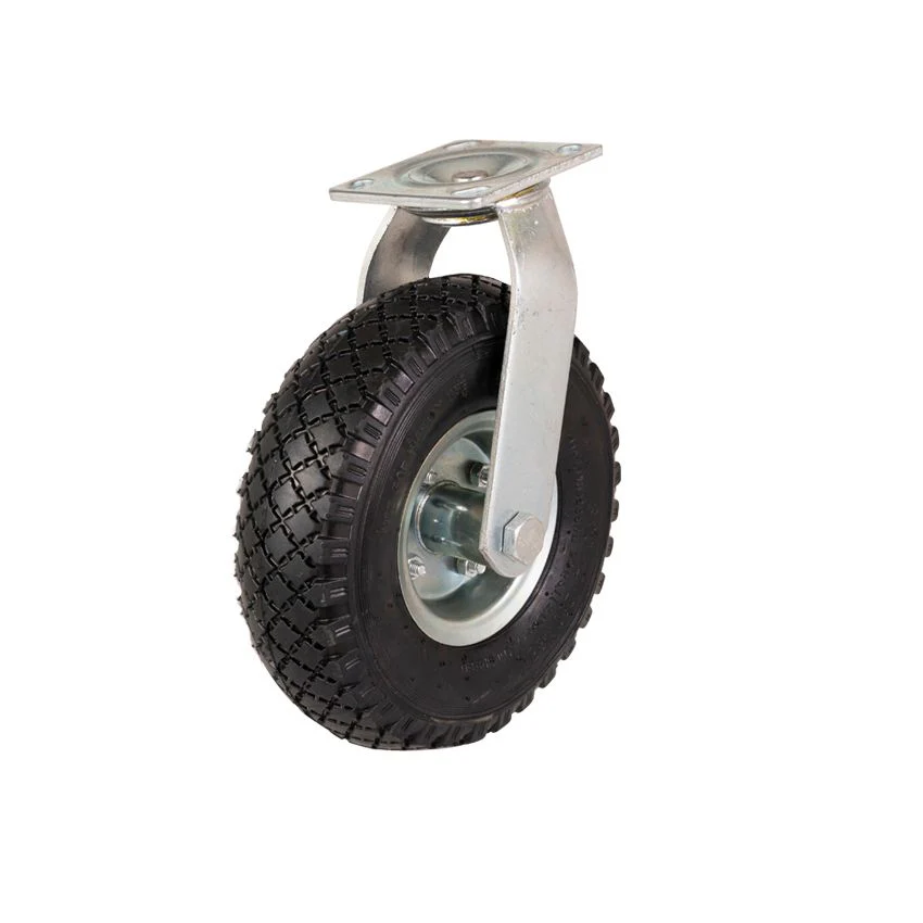 Lenkrolle mit Luftreifen – 100 kg – Gesamthöhe: 300 mm