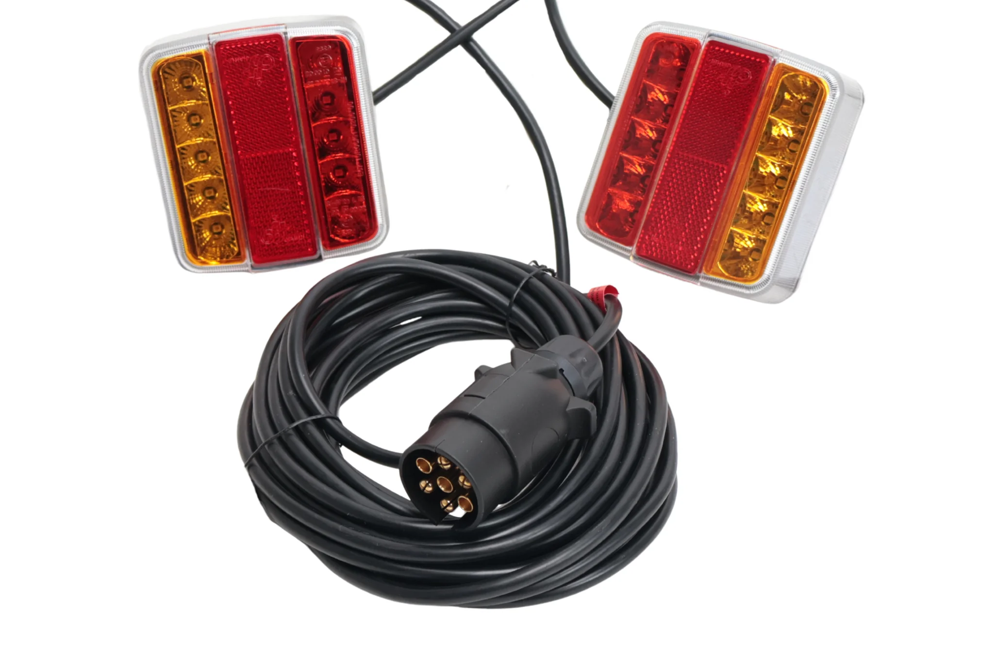 Magnetische LED Beleuchtungsset - 7,5 Meter Hauptkabel - 7-polig - Plug-&-Play - ideal für Bootstrailer - Image 4