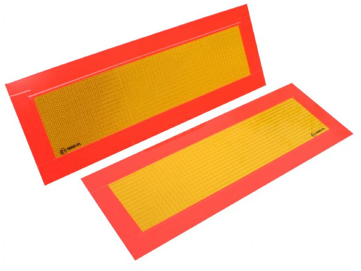 2 Stück Markierungsaufkleber - 56x20 cm - extrem haltbar