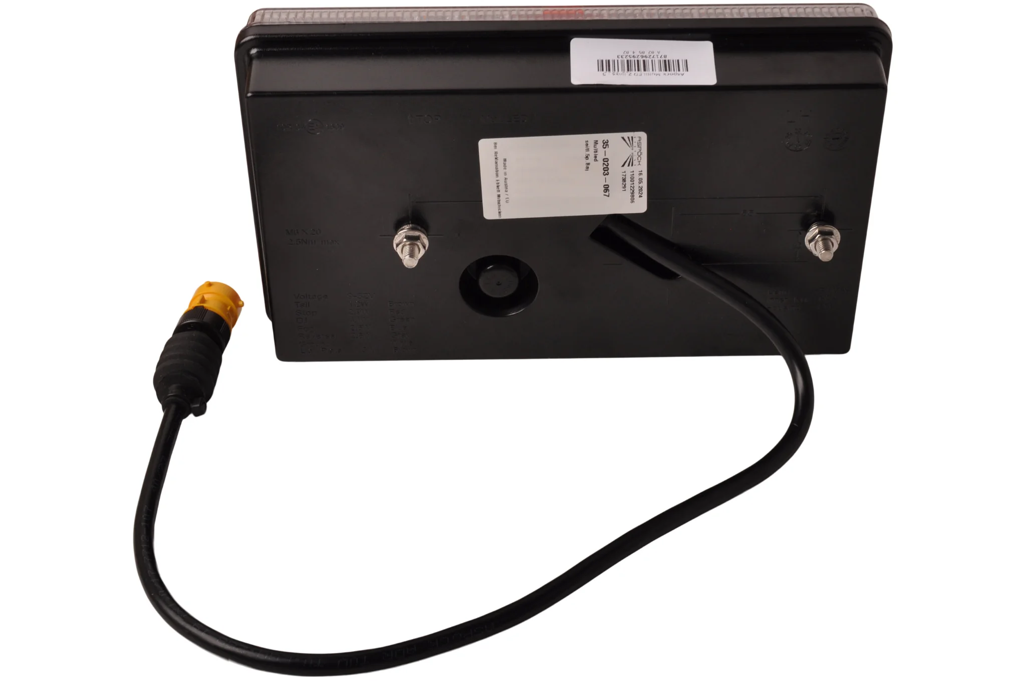 Anhänger Rückleuchte - Aspöck MultiLED 2 - links - 240,7x140,7x54 mm - 35-0203-067 - Image 6