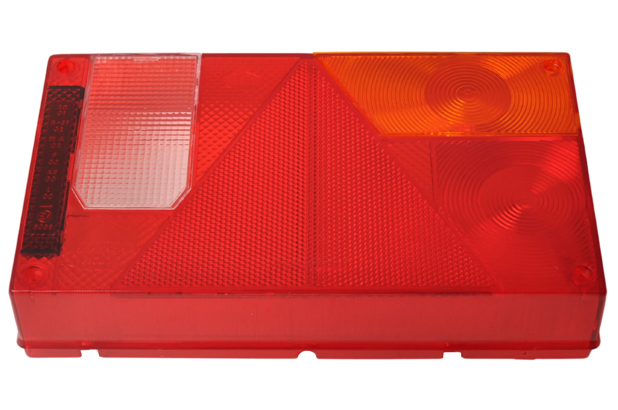 Einzelnes Glas für Aspöck Multipoint 1 - rechts - inklusive Rückfahrscheinwerfer