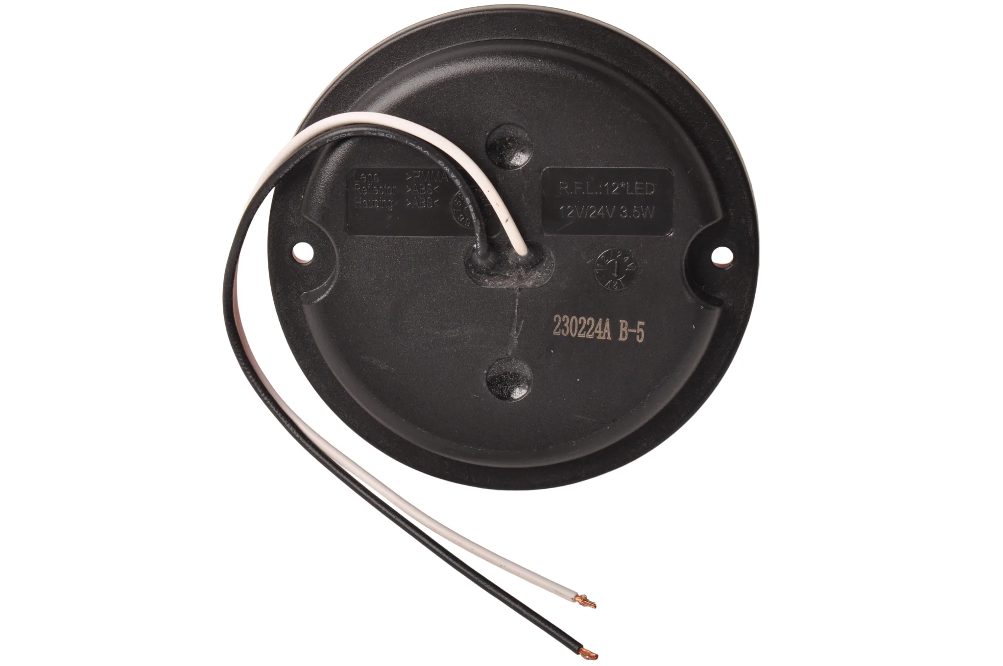 Runde Nebelschlussleuchte - 95x25 mm - LED - mit einzelnem Drahtanschluss - Image 4