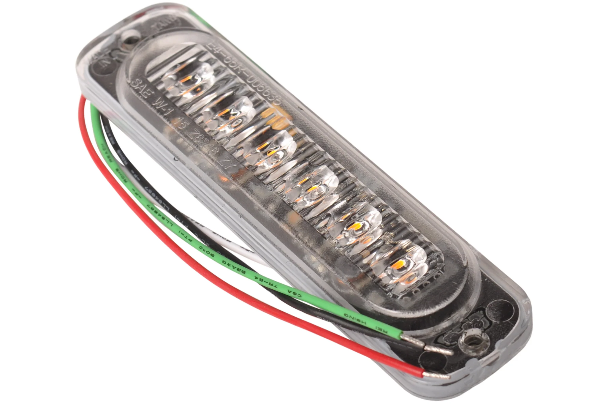 Notleuchte - Cantonal LED - orange - 113x28x9,8 mm - 6 LEDs - Image 4