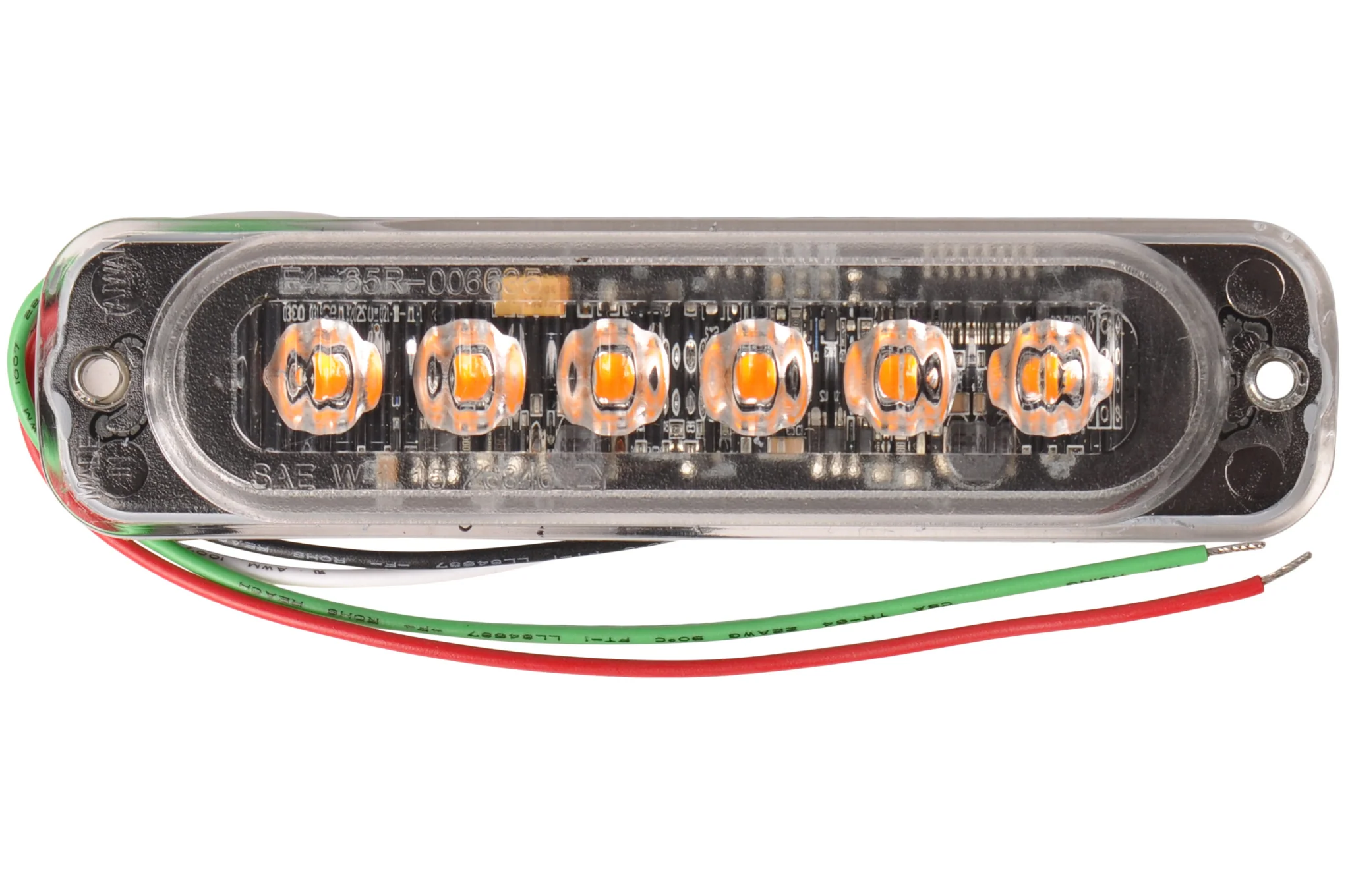 Notleuchte - Cantonal LED - orange - 113x28x9,8 mm - 6 LEDs - Image 5