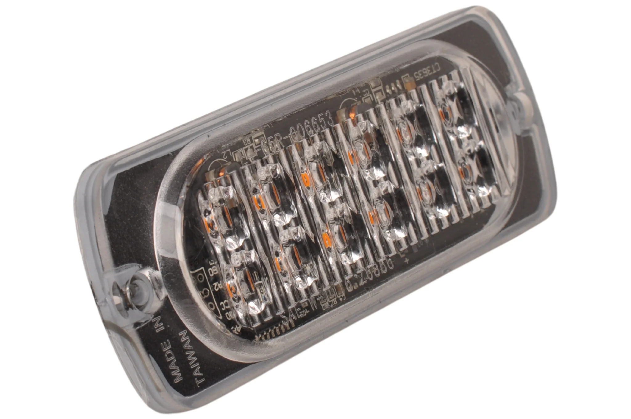 Notleuchte - Cantonal LED - orange - 113x42x12 mm - 12 LEDs - Image 3