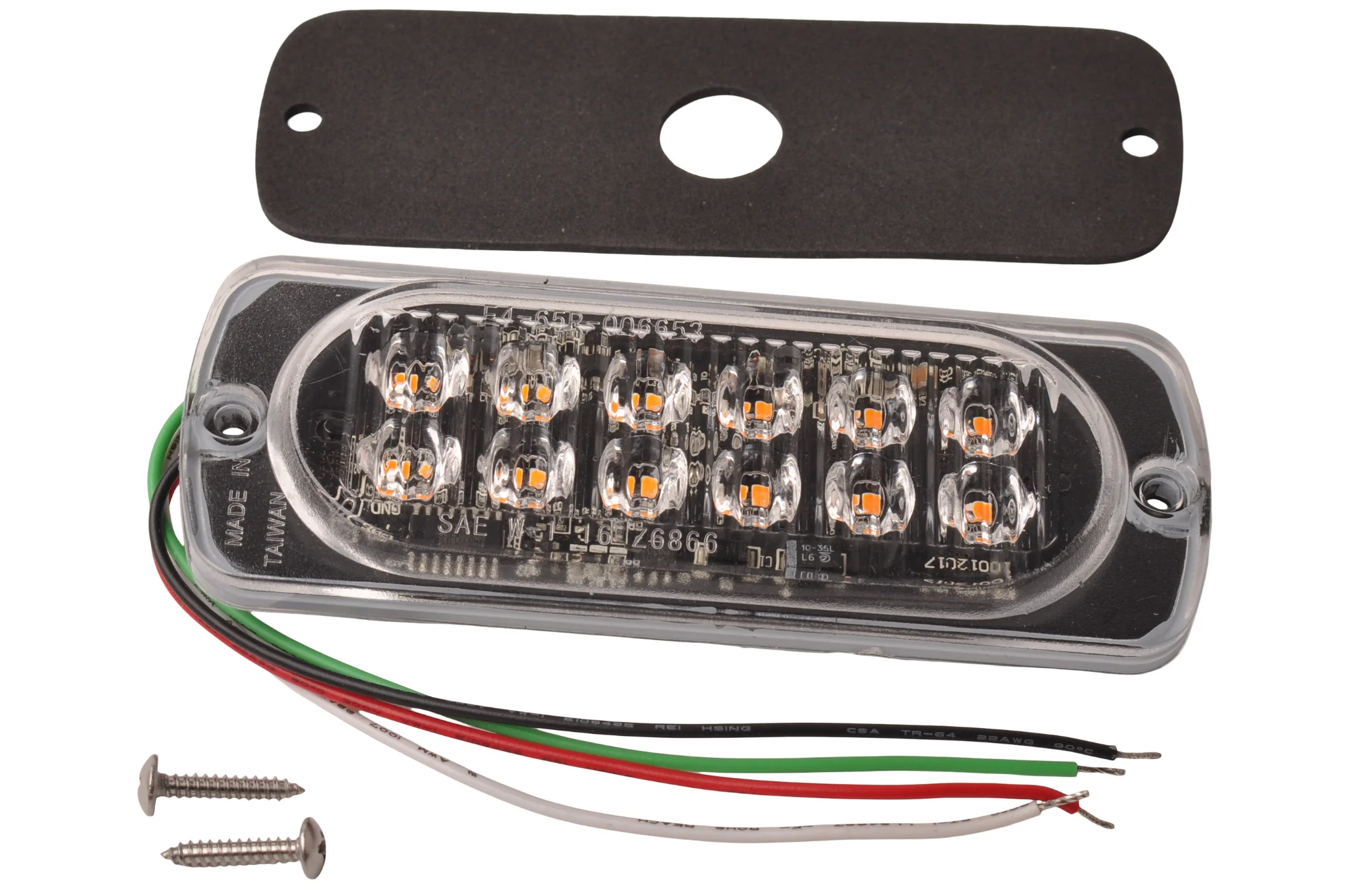 Notleuchte - Cantonal LED - orange - 113x42x12 mm - 12 LEDs - Image 6