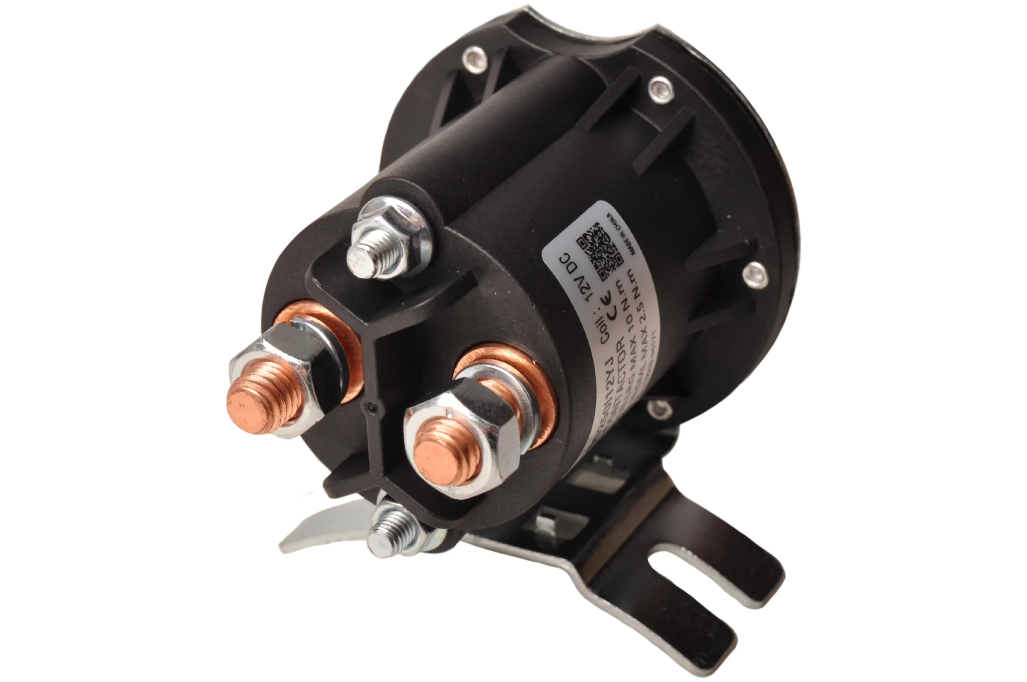 OMFB Startrelais schwarz für Hydraulikpumpe 12V - Image 3