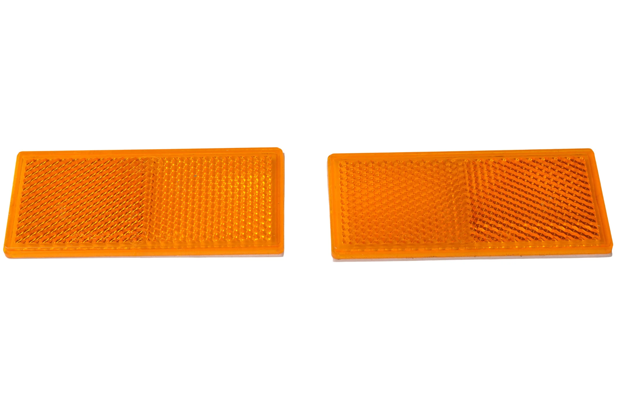 Orange/gelber Reflektor 82x36 mm selbstklebend - Image 3