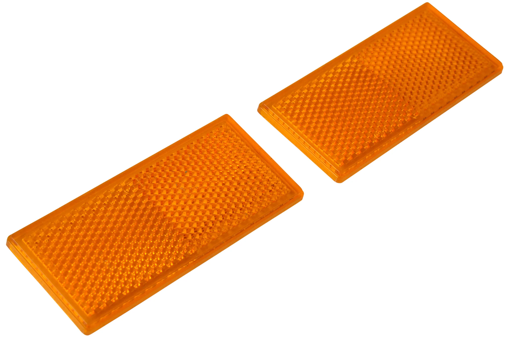 Orange/gelber Reflektor 82x36 mm selbstklebend - Image 4